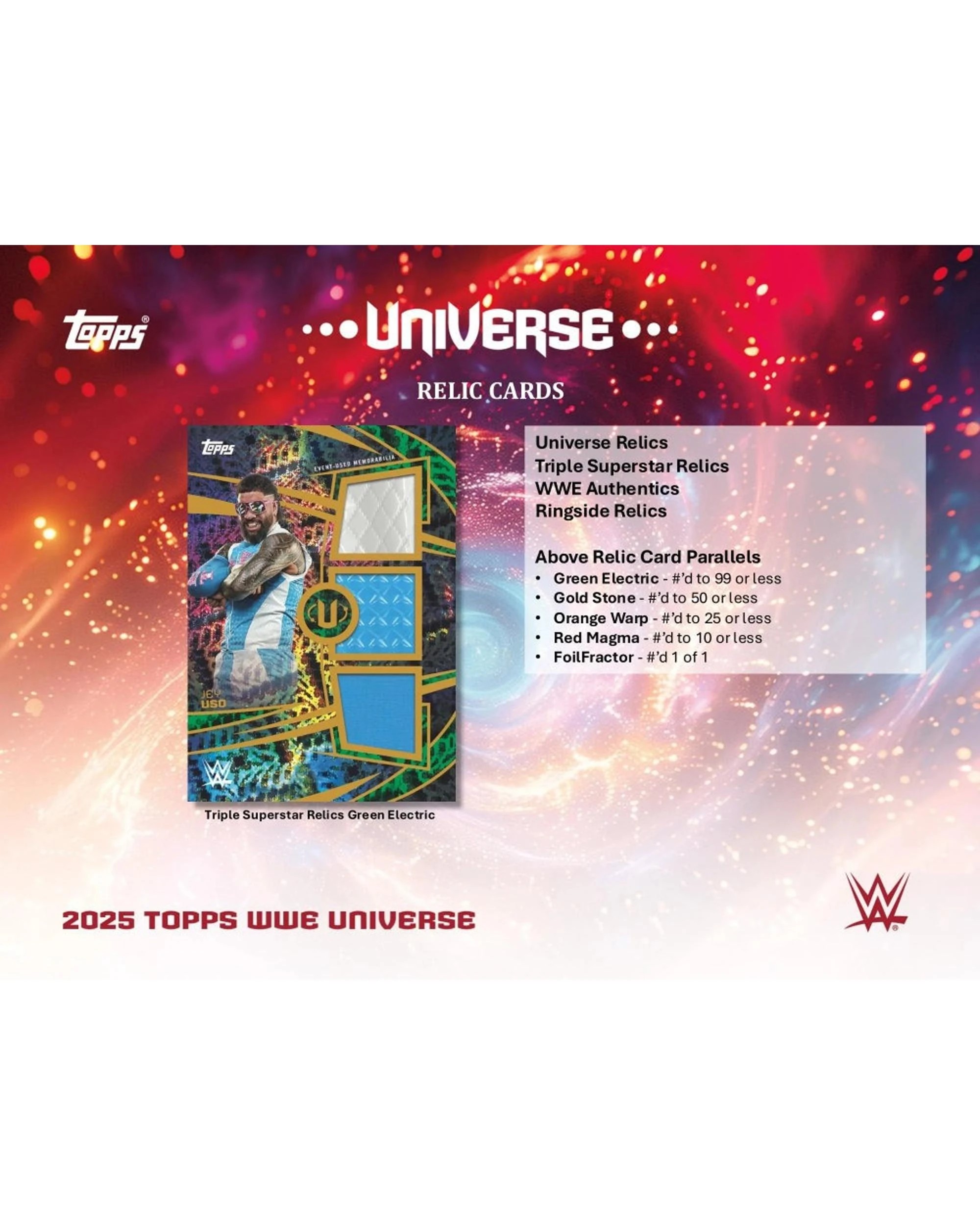 7 Topps WWE Universe Wrestling Hobby Box, 7 of 10