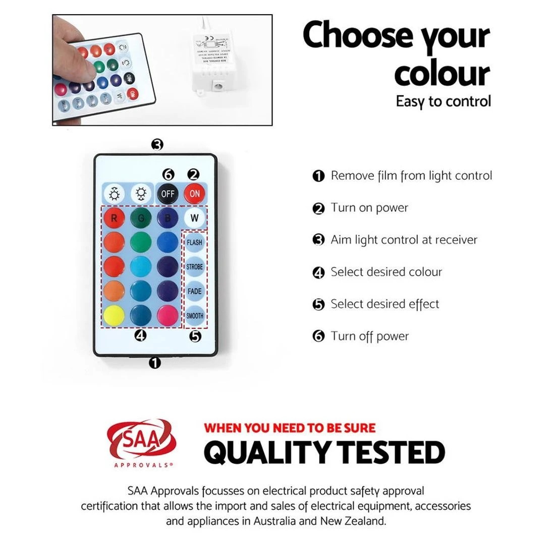 7 Artiss Entertainment Unit TV Cabinet LED 180cm - Black, 7 of 8