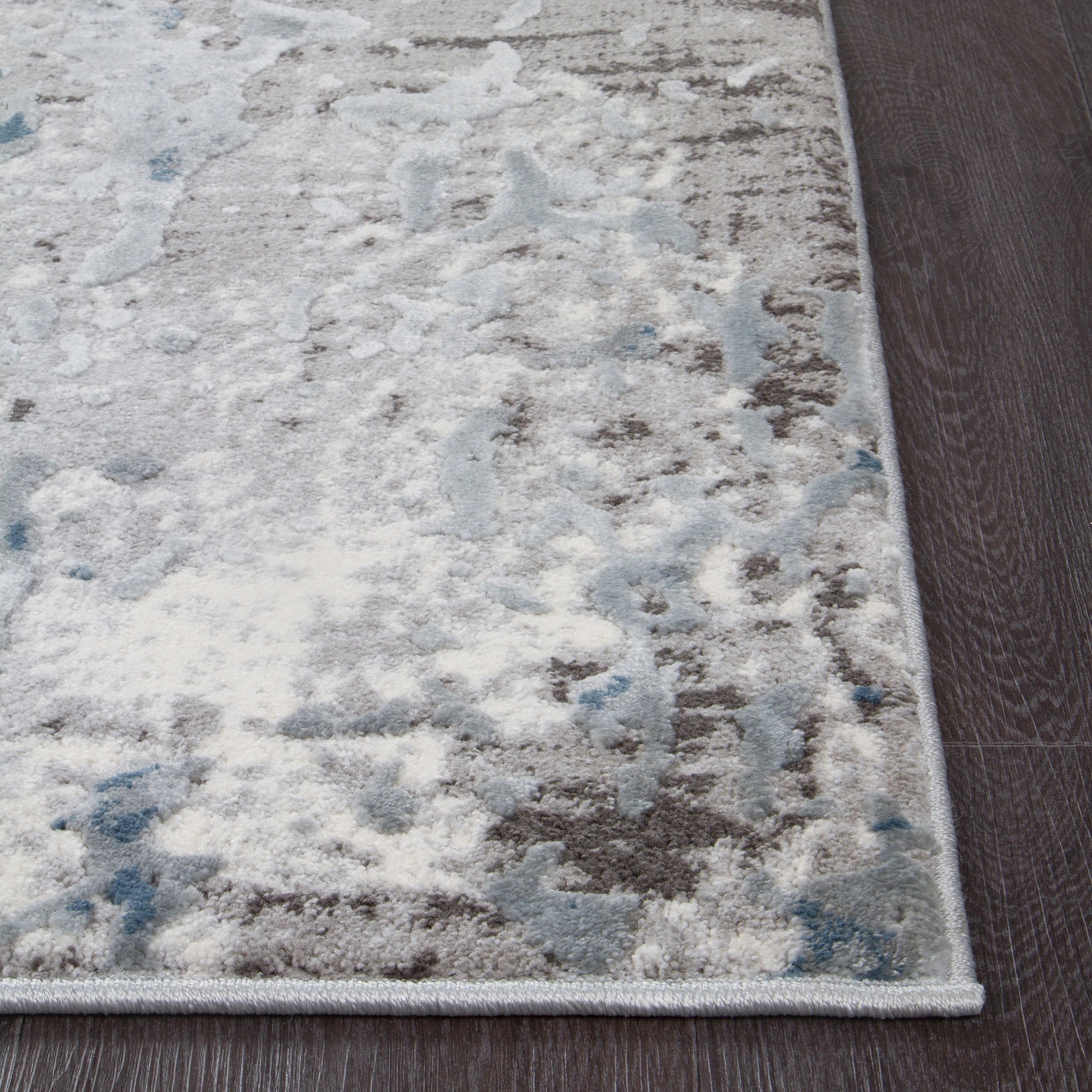 4 Common Ground Rugs Isola 1733 400x300cm - Extra Extra Large Floor Rug - Blue, 4 of 7