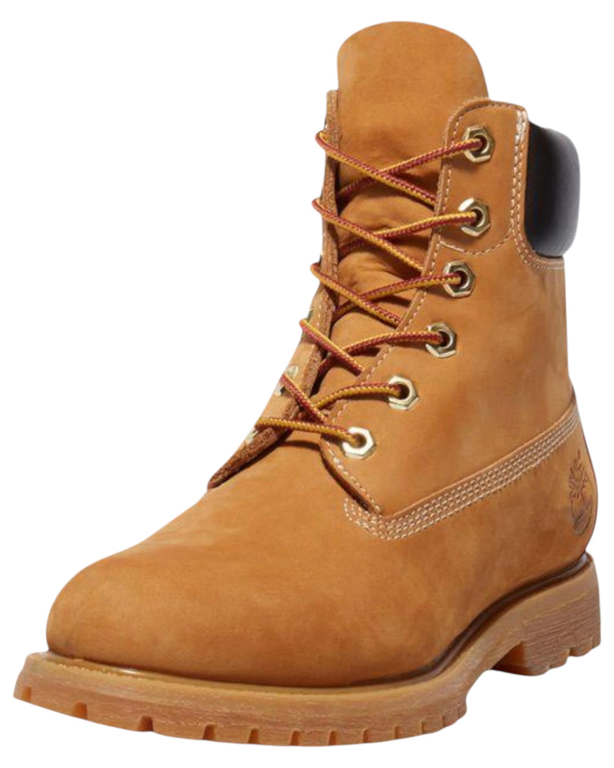 5 Timberland Womens 6-Inch Premium Wheat Nubuck Waterproof Boots WHEAT NUBUCK, 5 of 8