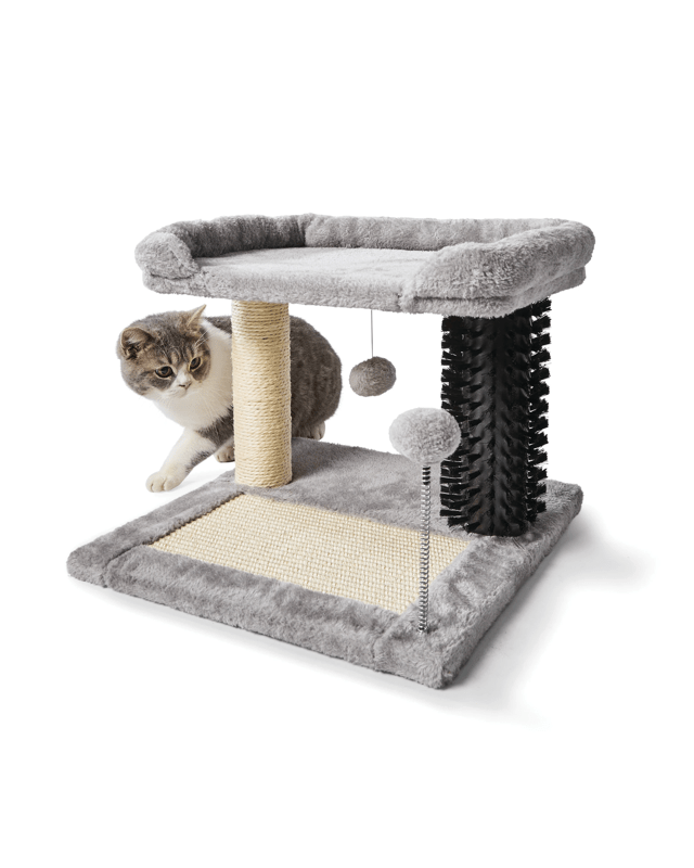 Cat Tower Perch with Scratc