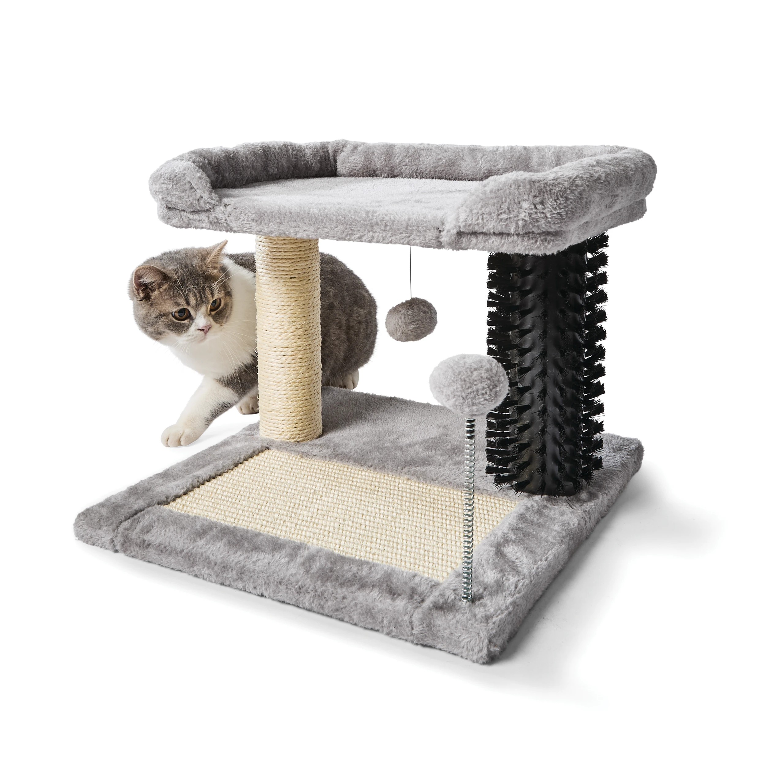 1 Cat Tower Perch with Scratchers, 1 of 10