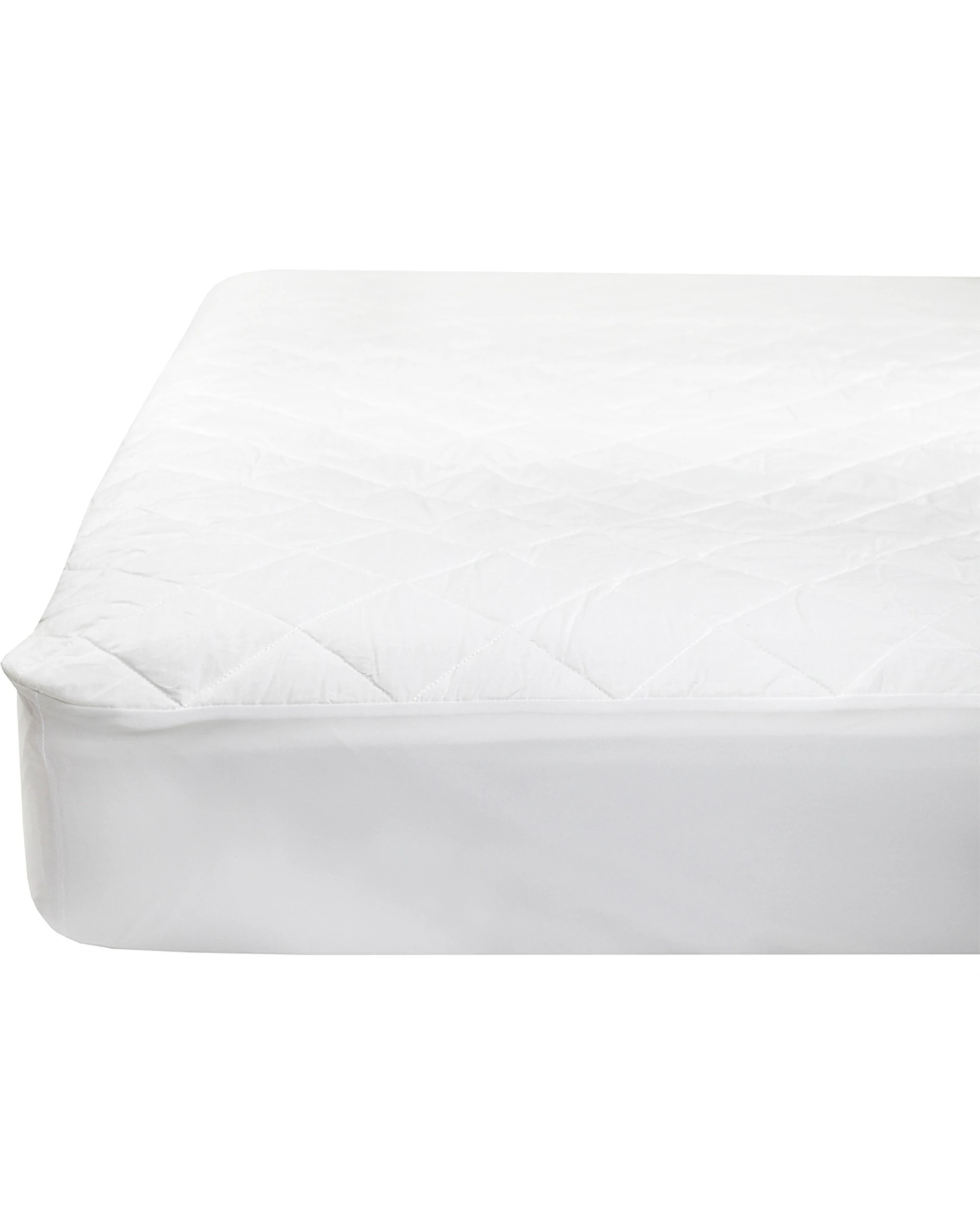 1 Jason Commercial Microloft Mattress Protector 92x189cm - White, 1 of 1