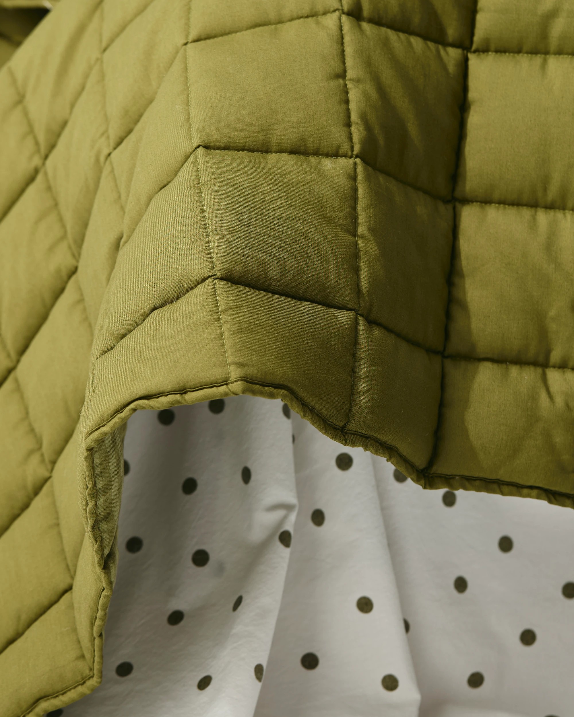 3 Target Hudson Gingham Cotton Coverlet - Queen Bed - Green, 3 of 7