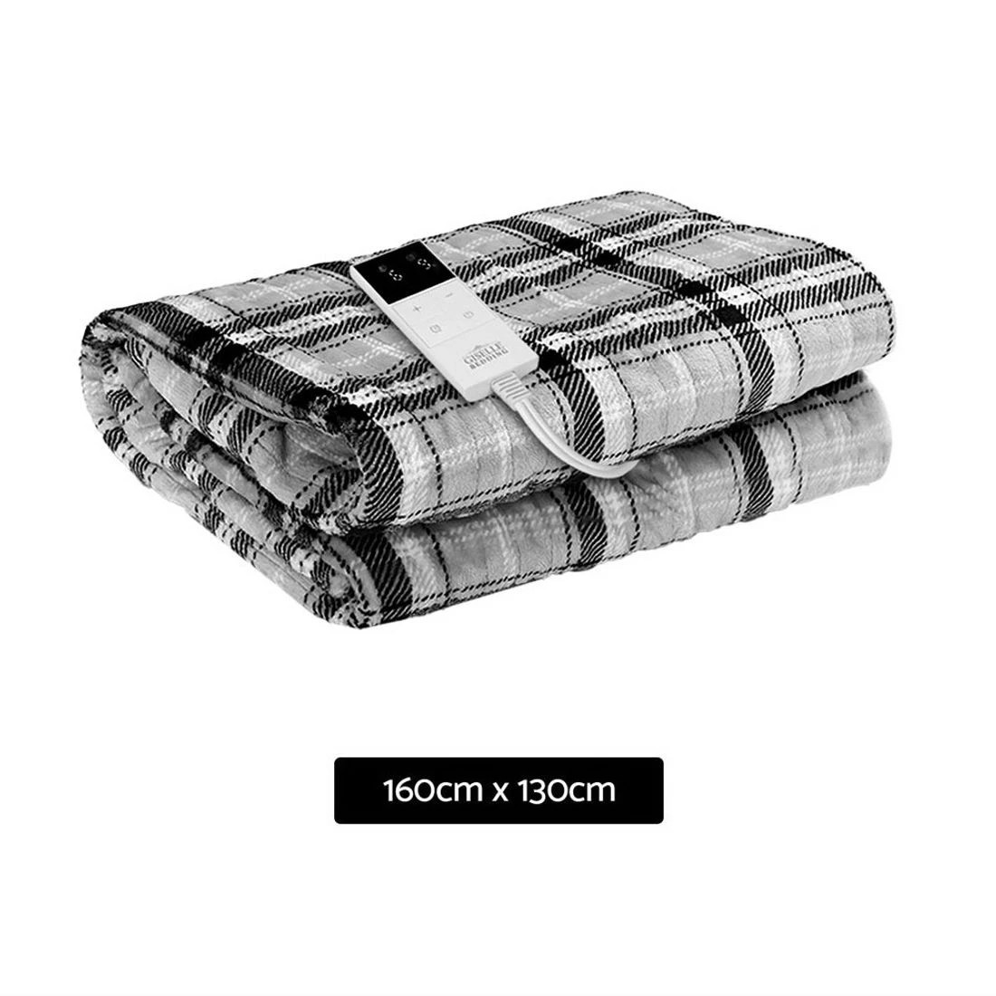 1 Giselle Electric Throw Rug Heated Blanket - Multi, 1 of 10