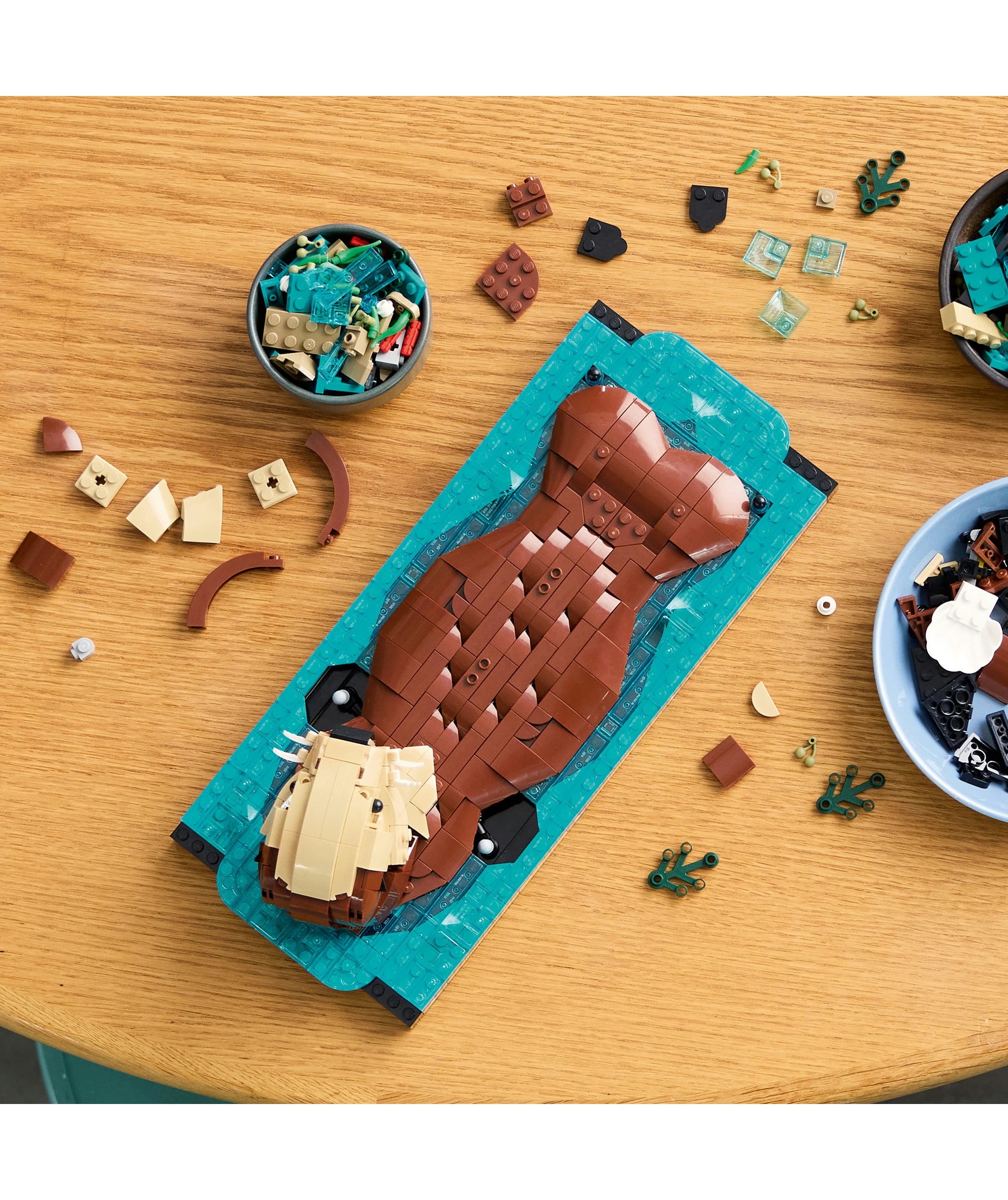 8 LEGO Ideas Floating Sea Otters 21366, 8 of 10