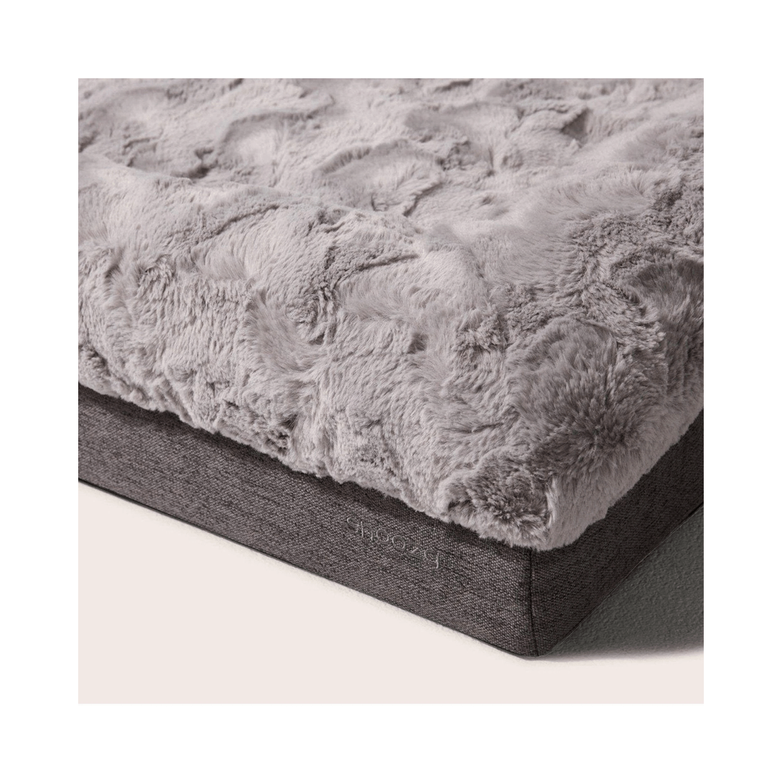 2 Snooza Ultra Comfort Lounge Plush Faux Fur Cosy Pet Dog Bed XL, 2 of 7