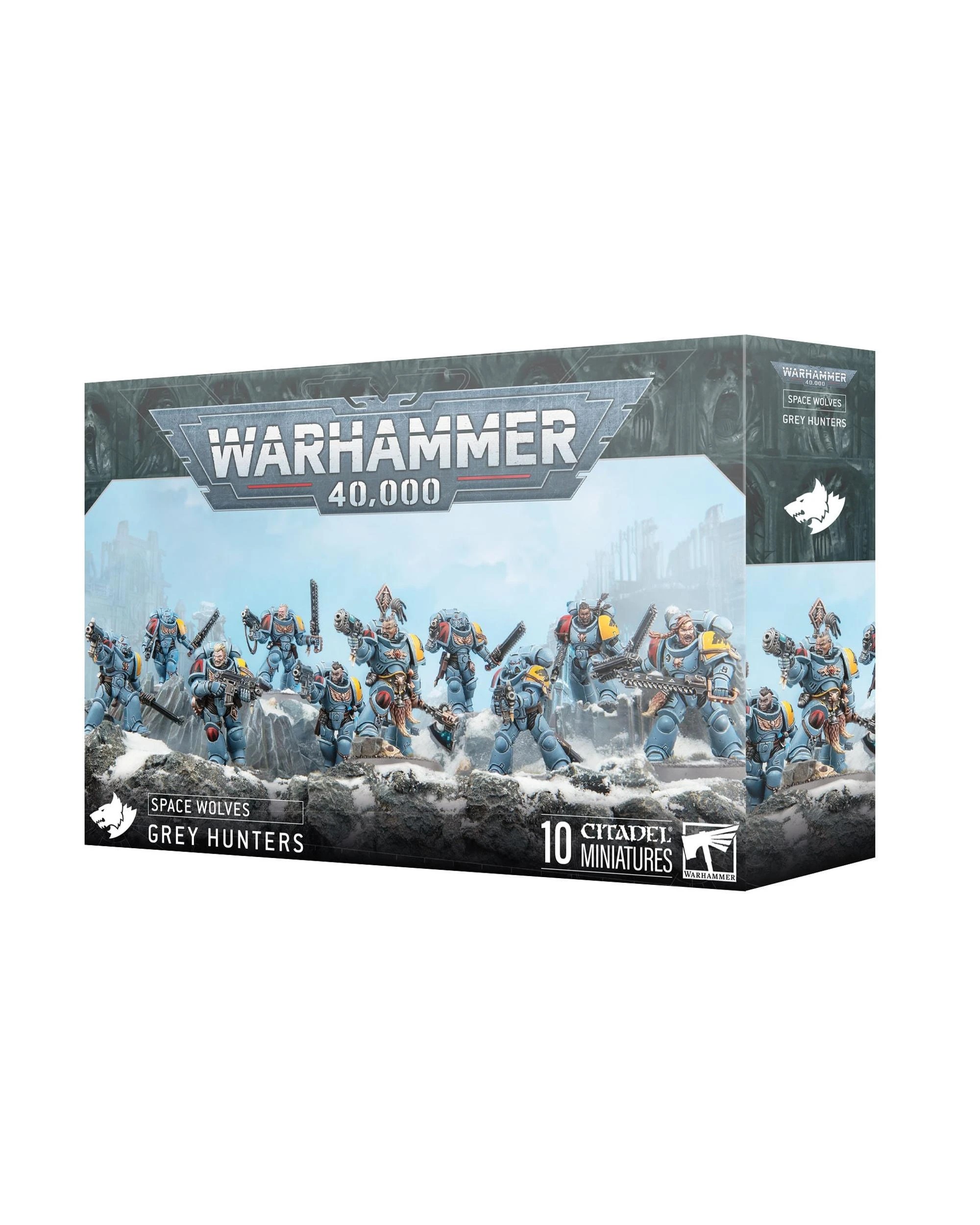 1 Warhammer: 40,000 Space Wolves Grey Hunters, 1 of 5
