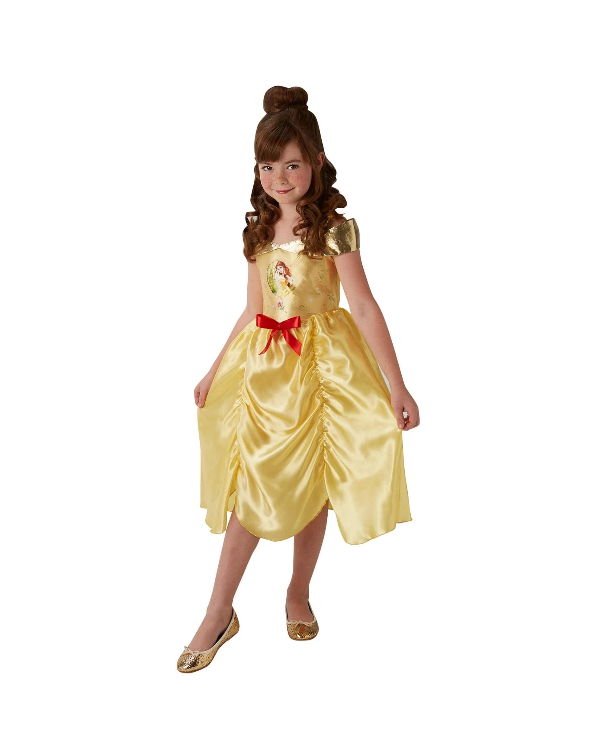 3 Disney Princess Belle Fairytale Child Costume 3-5 Years, 3 of 4