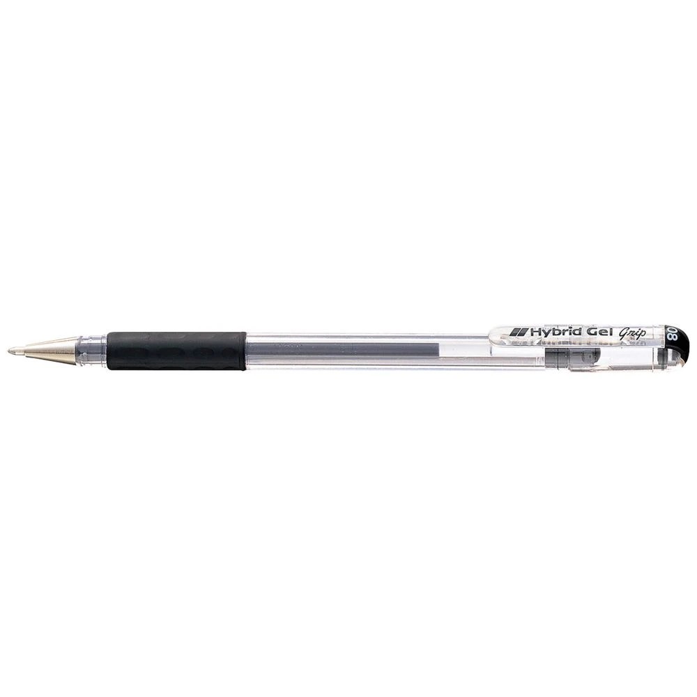 1 Pentel Hybrid K118 Gel Grip Pen Black, 1 of 1