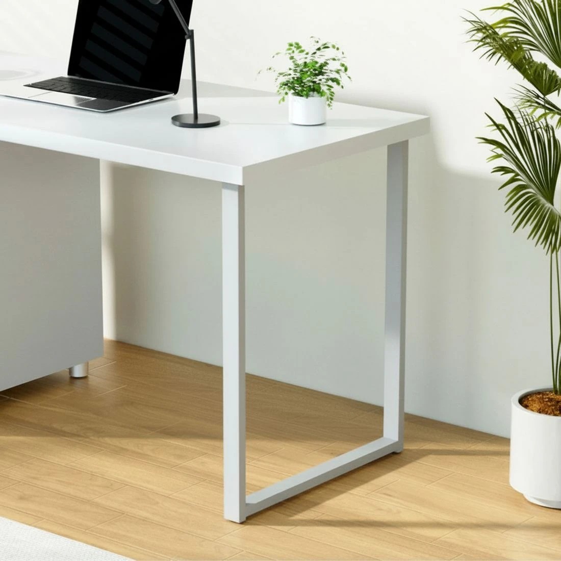 6 Artiss Computer Desk Drawer  140CM - White, 6 of 7