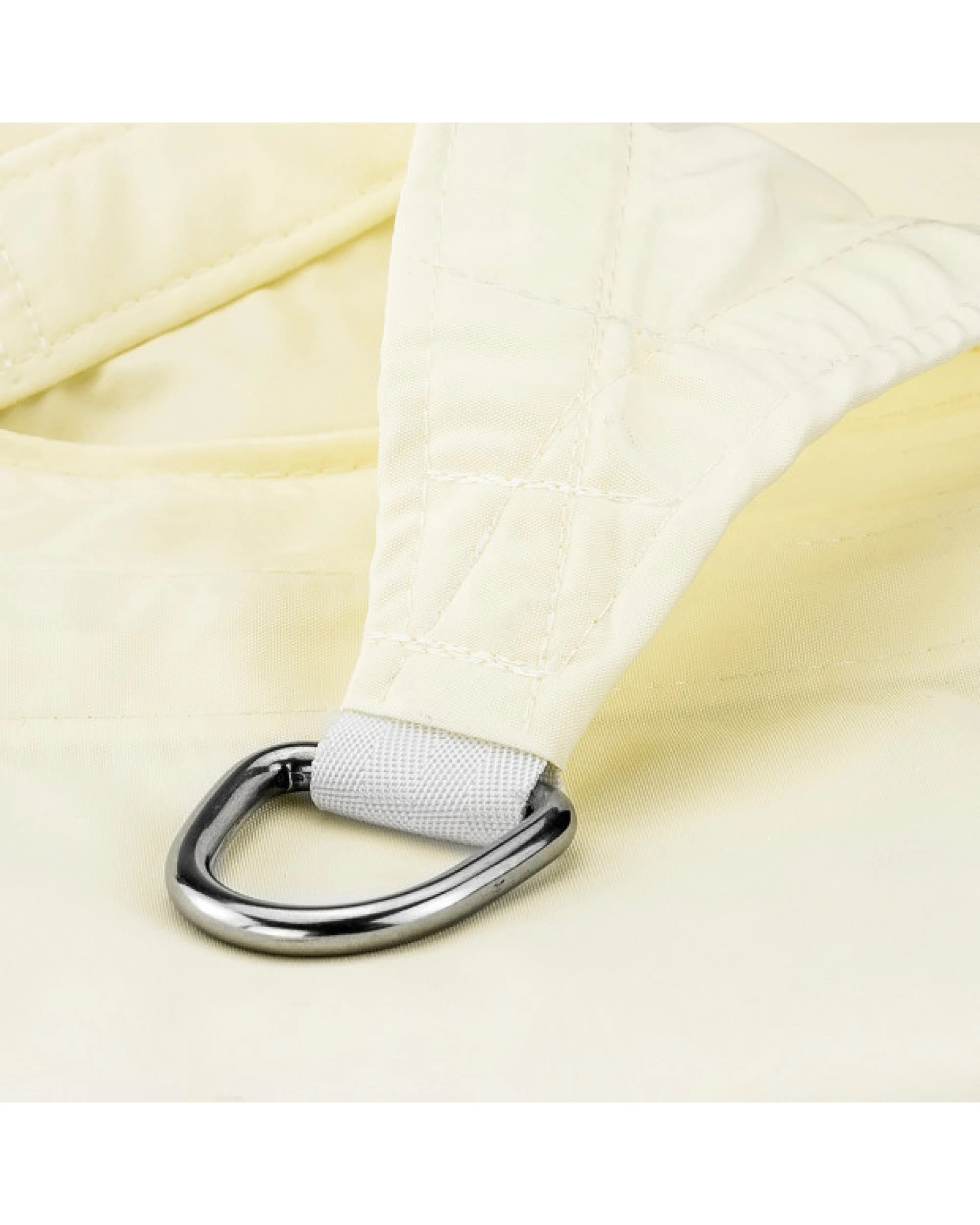 4 Wallaroo 2 x 4m Waterproof Outdoor Sun Shade Sail Canopy Cream Rectangle, 4 of 4