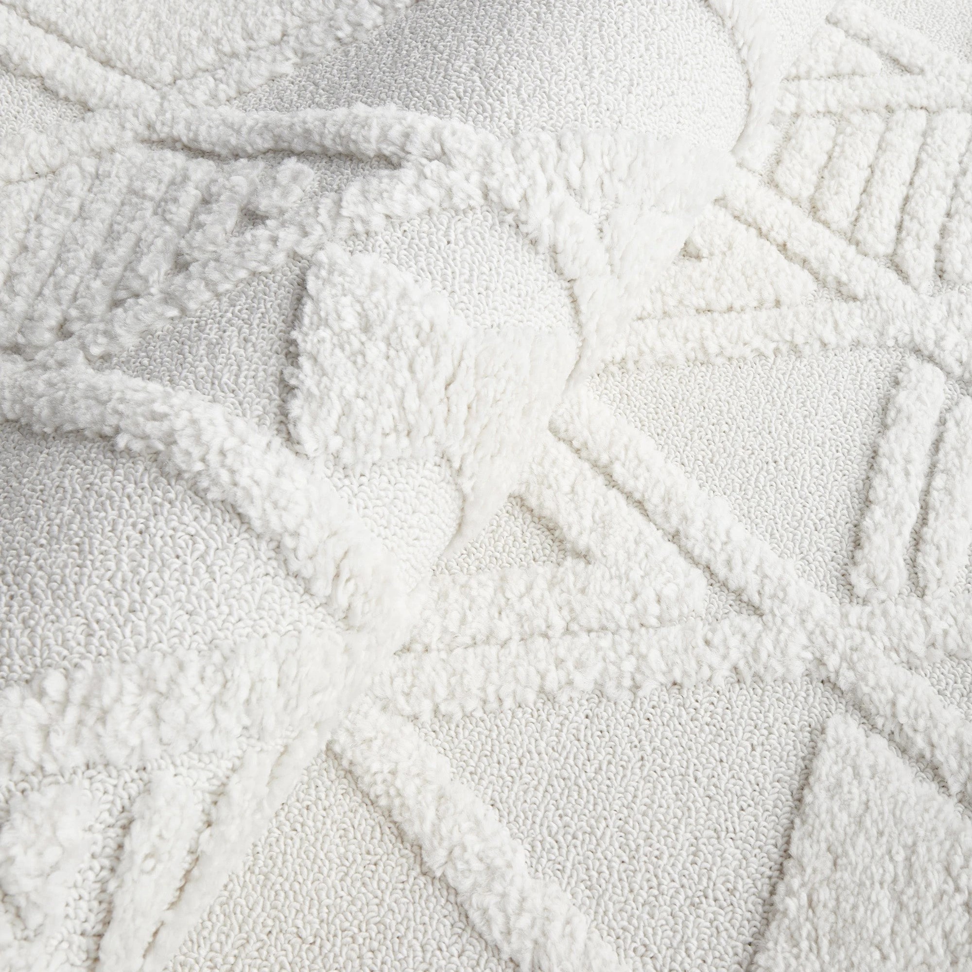 4 Common Ground Rugs Safflower Lisa 400x300cm - Extra Extra Large Floor Rug - White, 4 of 7