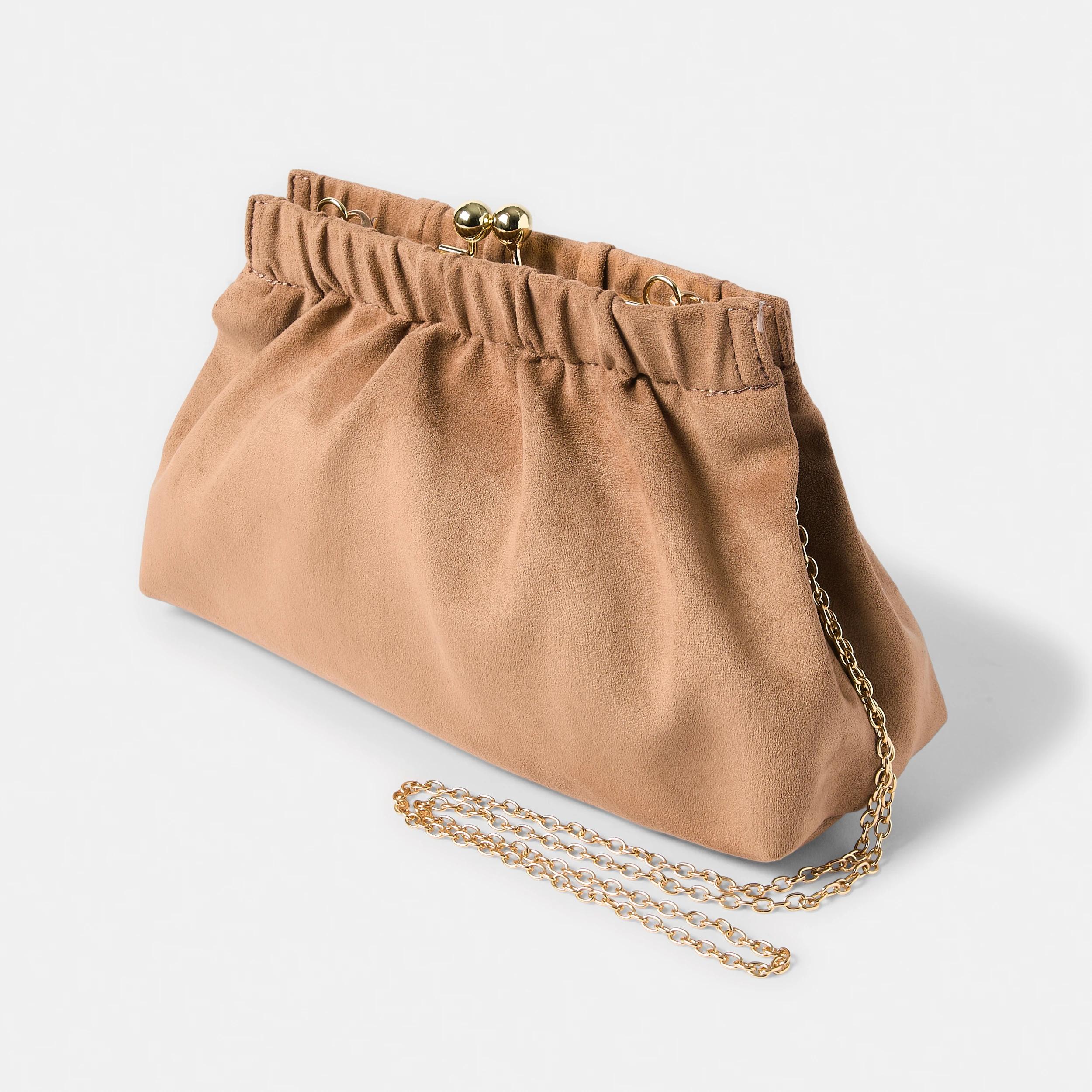 2 Kiss Lock Clutch Hzlt Latte, 2 of 5