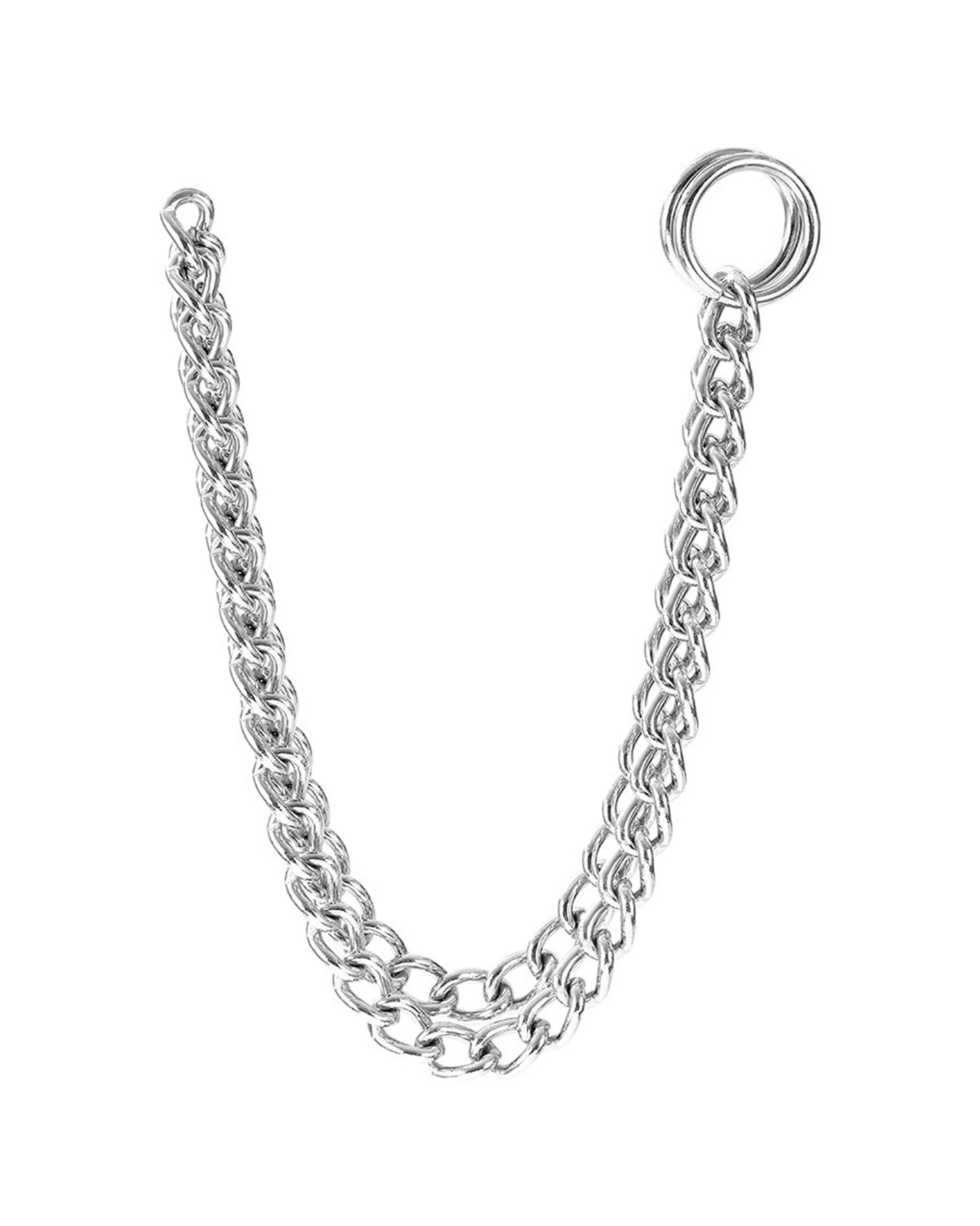 4 Paws And Claws 3pc Chain Dog Collar Training Durable Metal Collar XL 75cm - Multi, 4 of 8