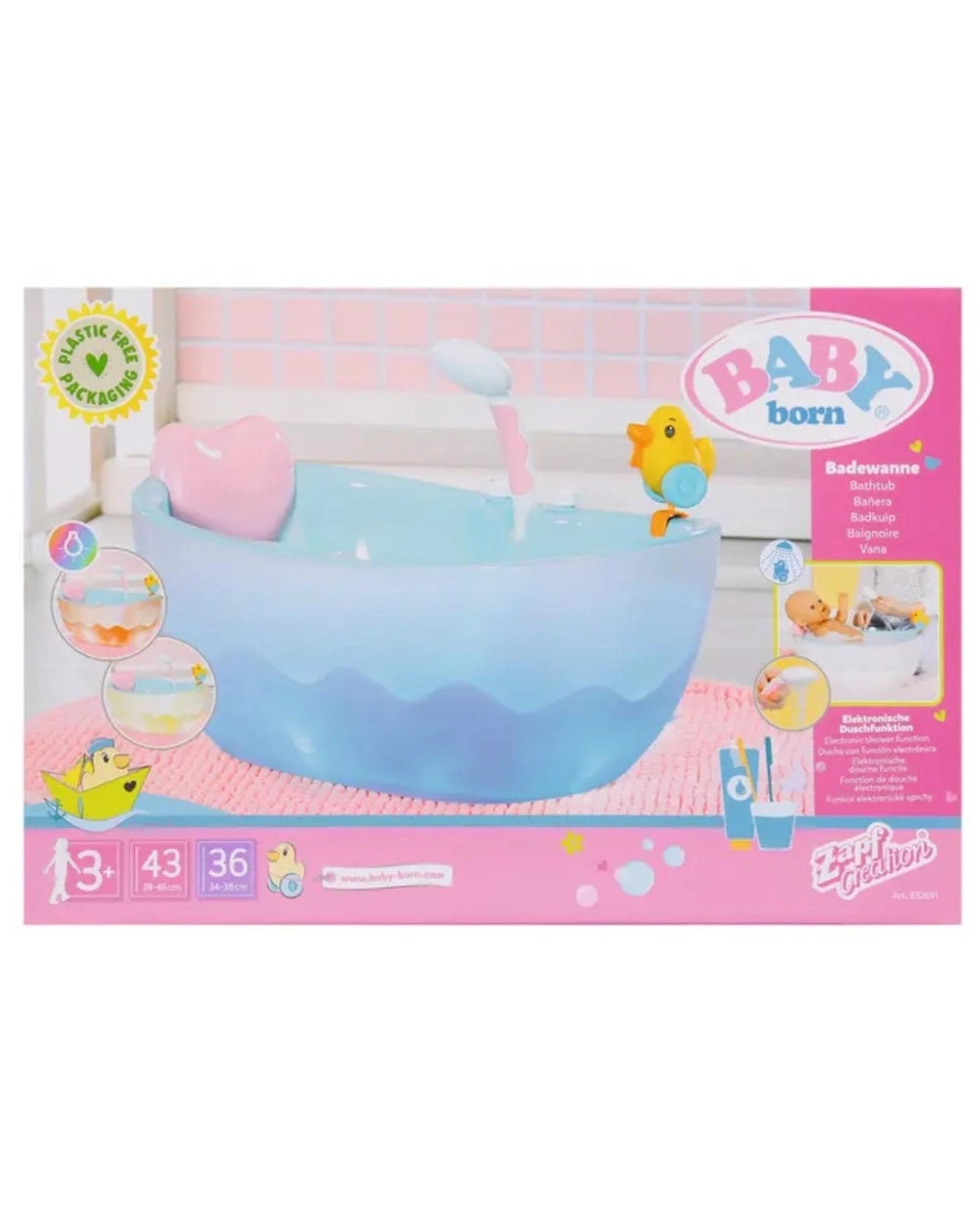 1 Baby Born Bathtub, 1 of 5