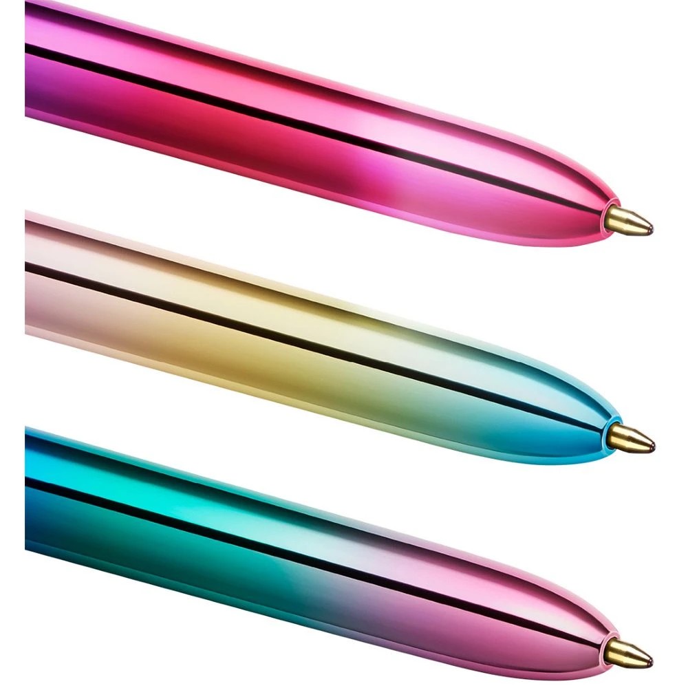 4 Bic 4-Colour Ballpoint Pen Gradient 3 Pack, 4 of 6