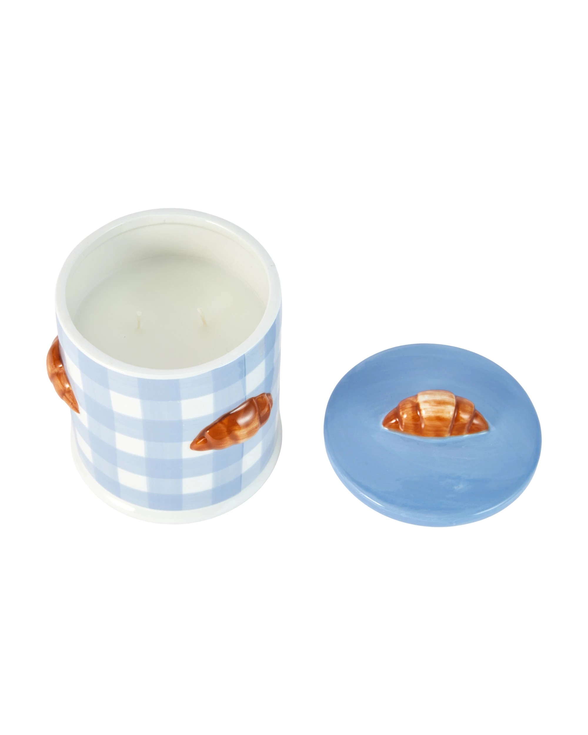 5 Brunch Club Croissant Check Candle, 5 of 6