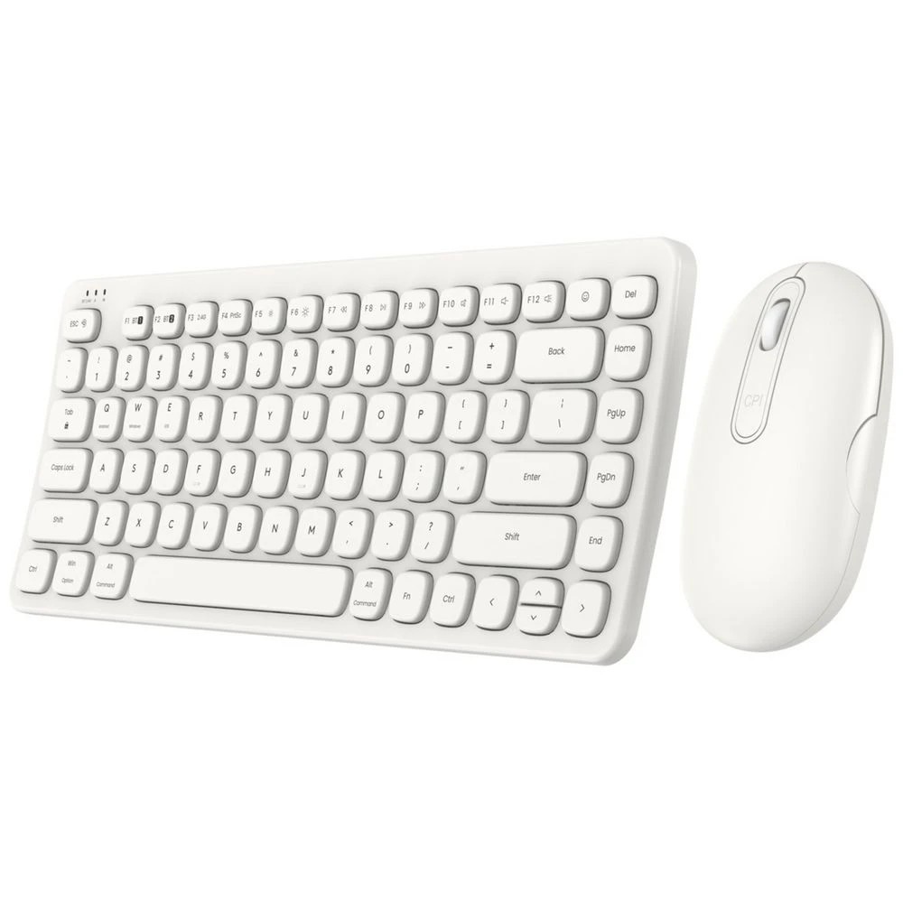 4 Qudo Curve Compact Keyboard & Mouse Combo White, 4 of 7