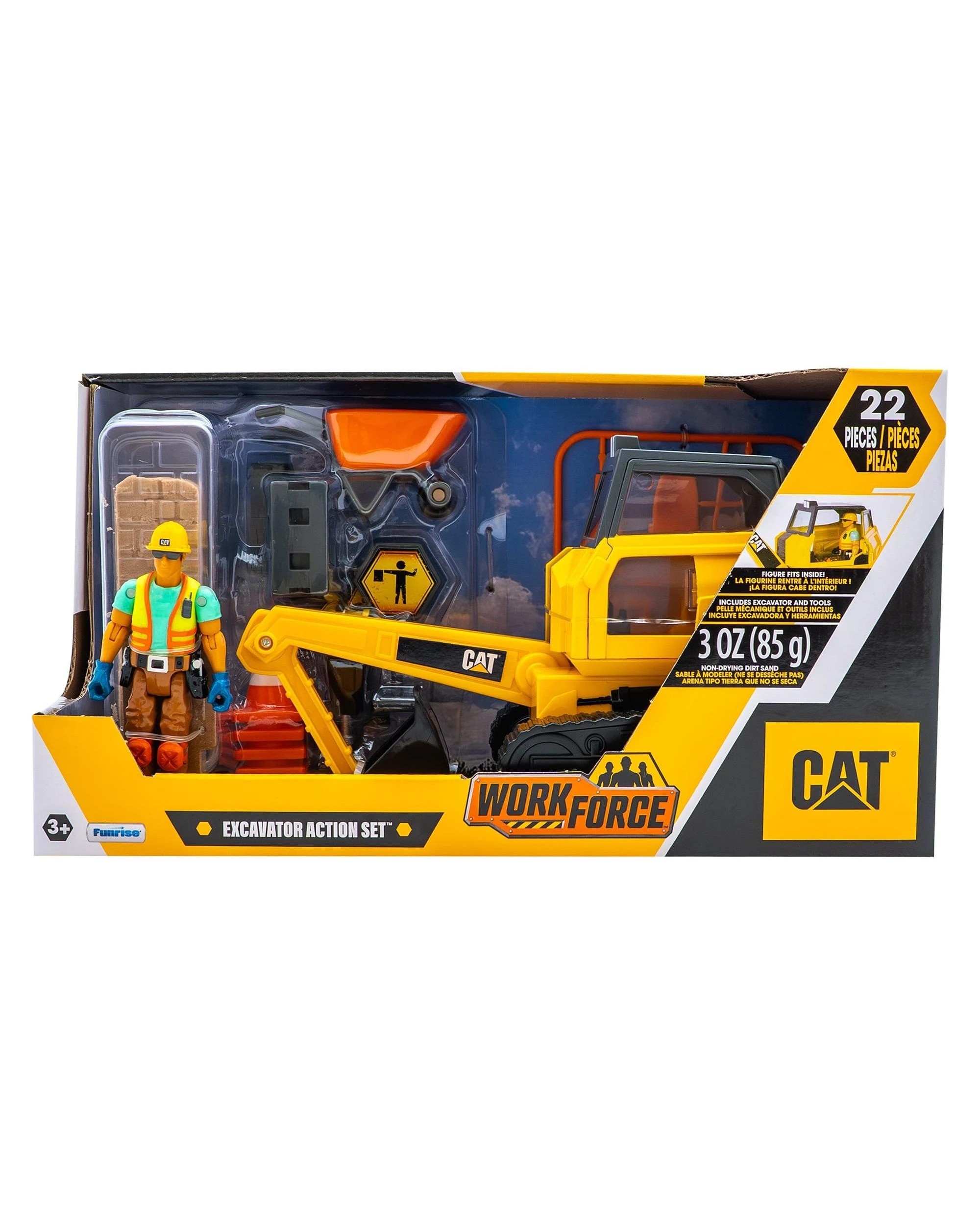 1 CAT WorkForce Excavator Action Set, 1 of 3