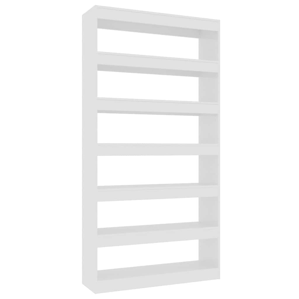 1 vidaXL Book cabinet Ample Storage - White, 1 of 9