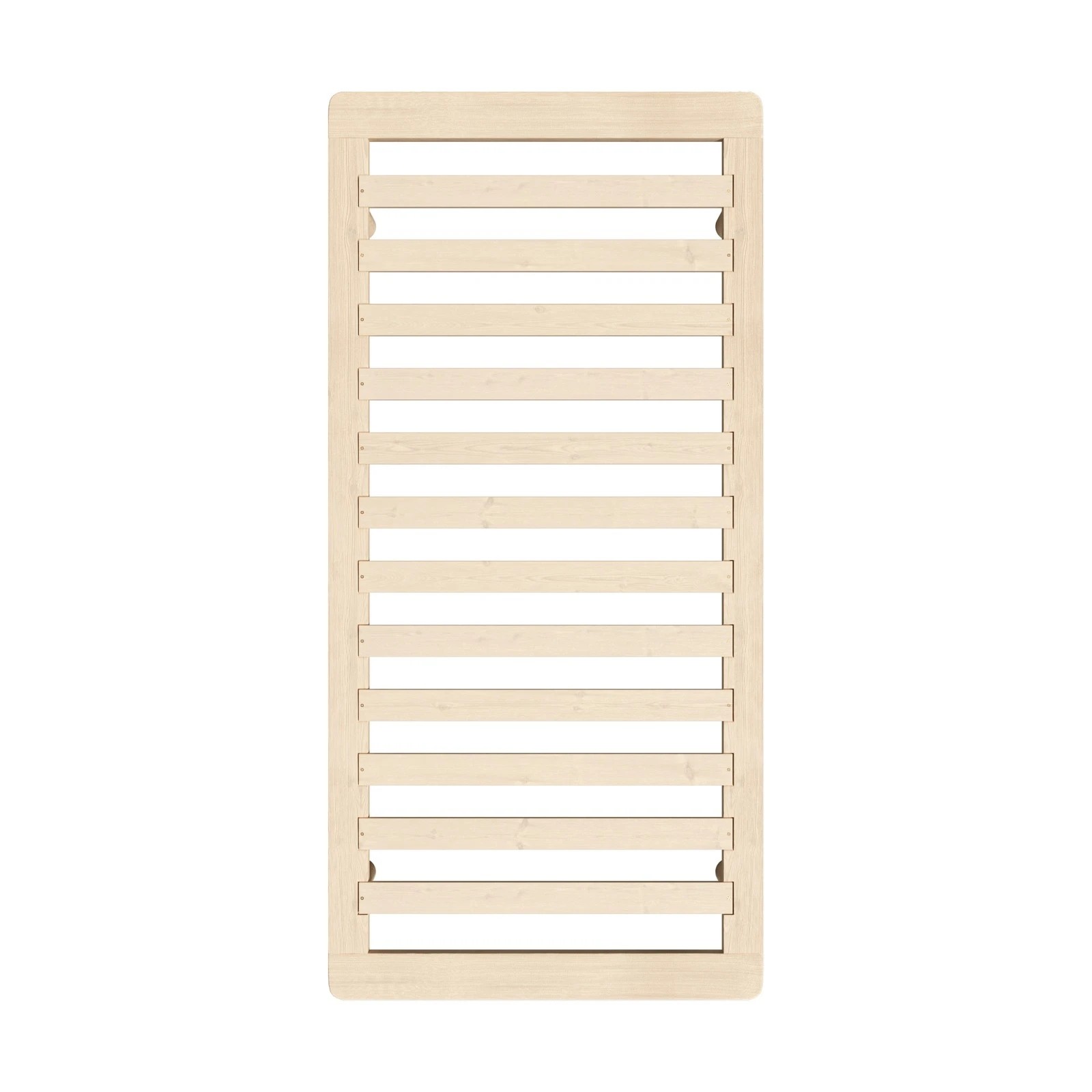 2 Oikiture Bed Frame Single Size Wooden Bed Base Platform Timber
 - Natural, 2 of 10