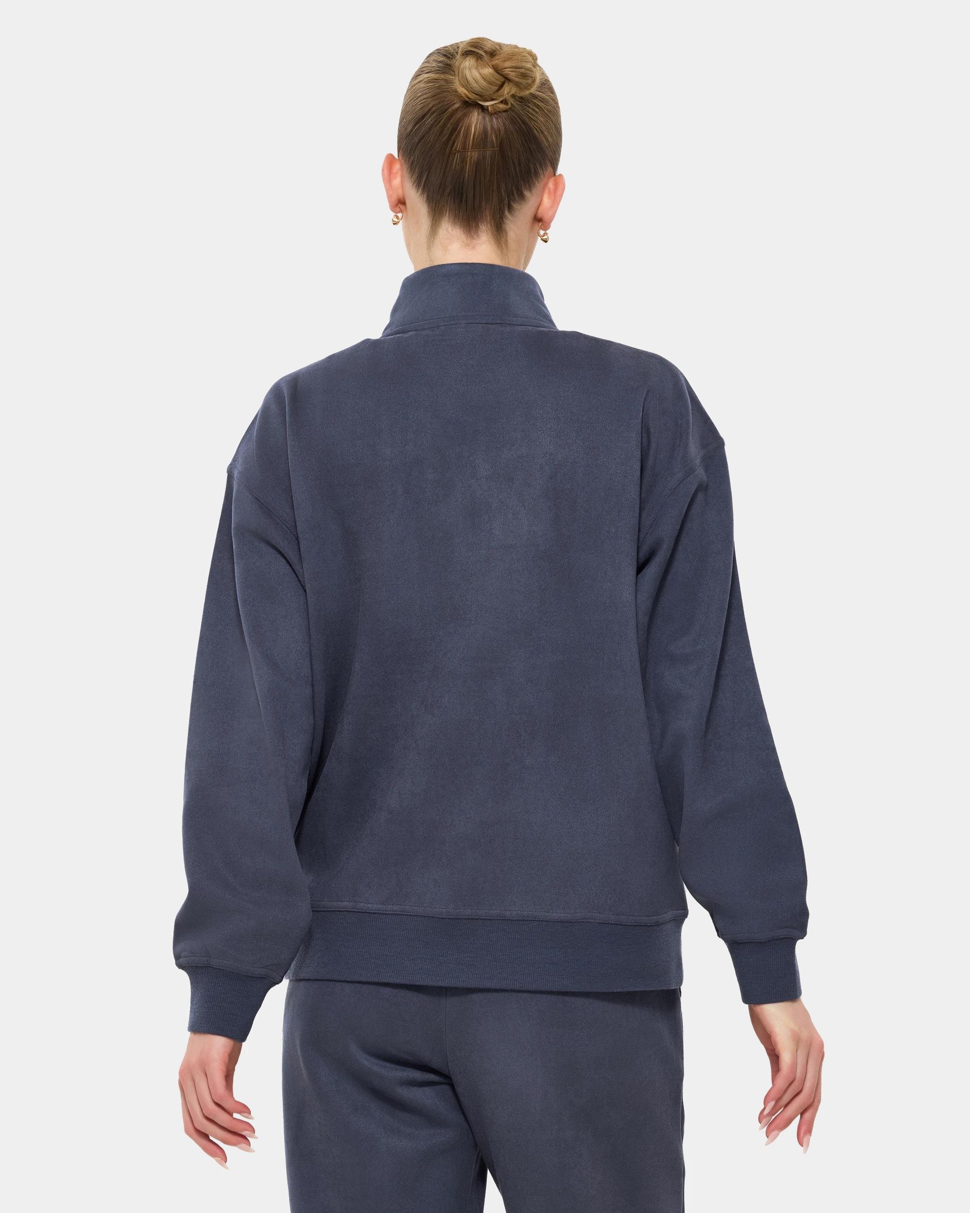 4 Fila Alba Quarter Zip Jumper ODYSSEY GREY, 4 of 7