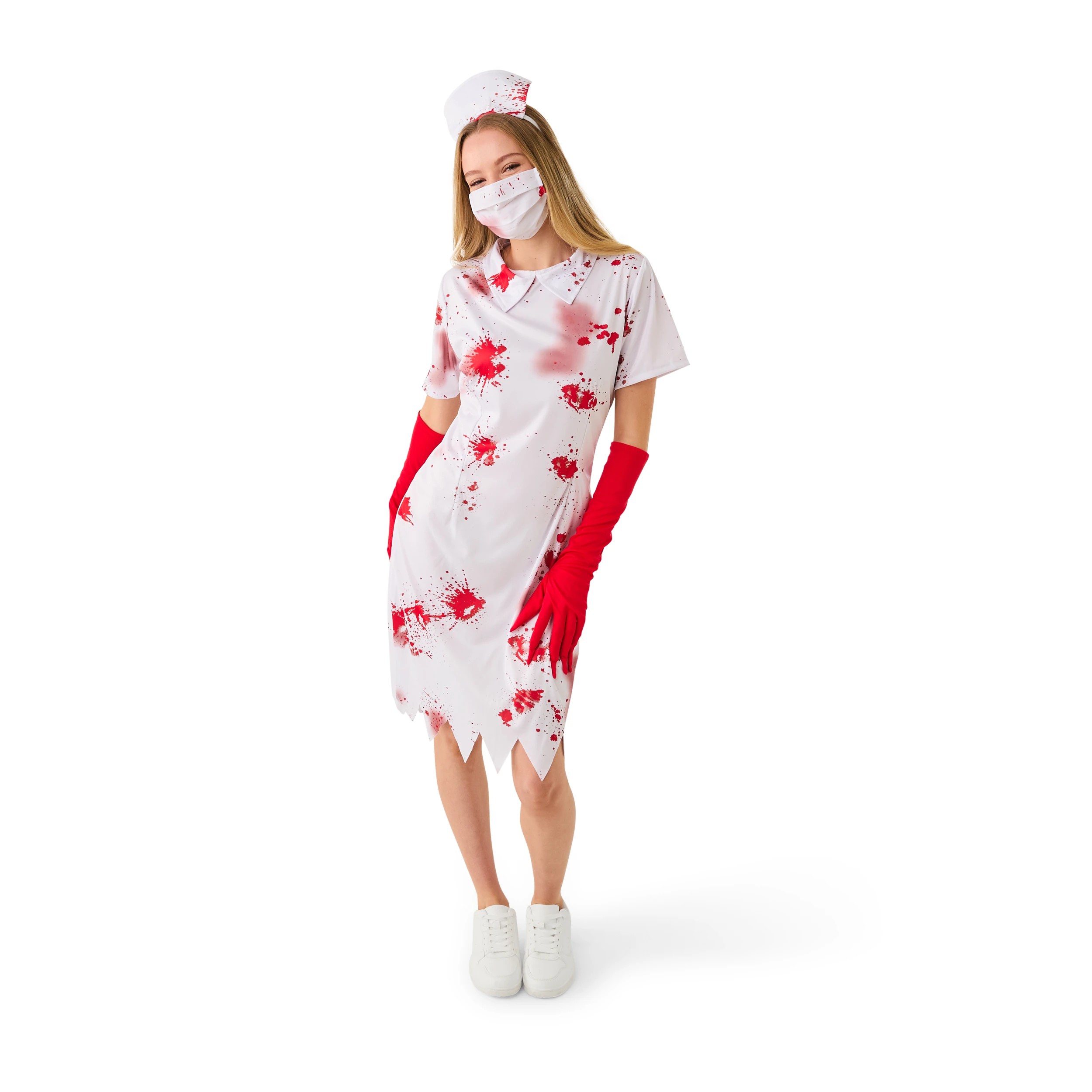 2 5 Piece Zombie Nurse Costume - Adult, 2 of 9