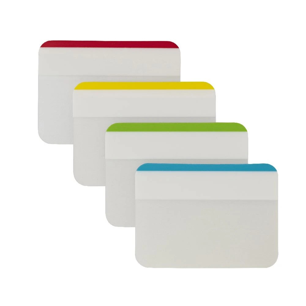 2 J.Burrows Tabs 38 x 50mm Assorted 4 Pack, 2 of 4