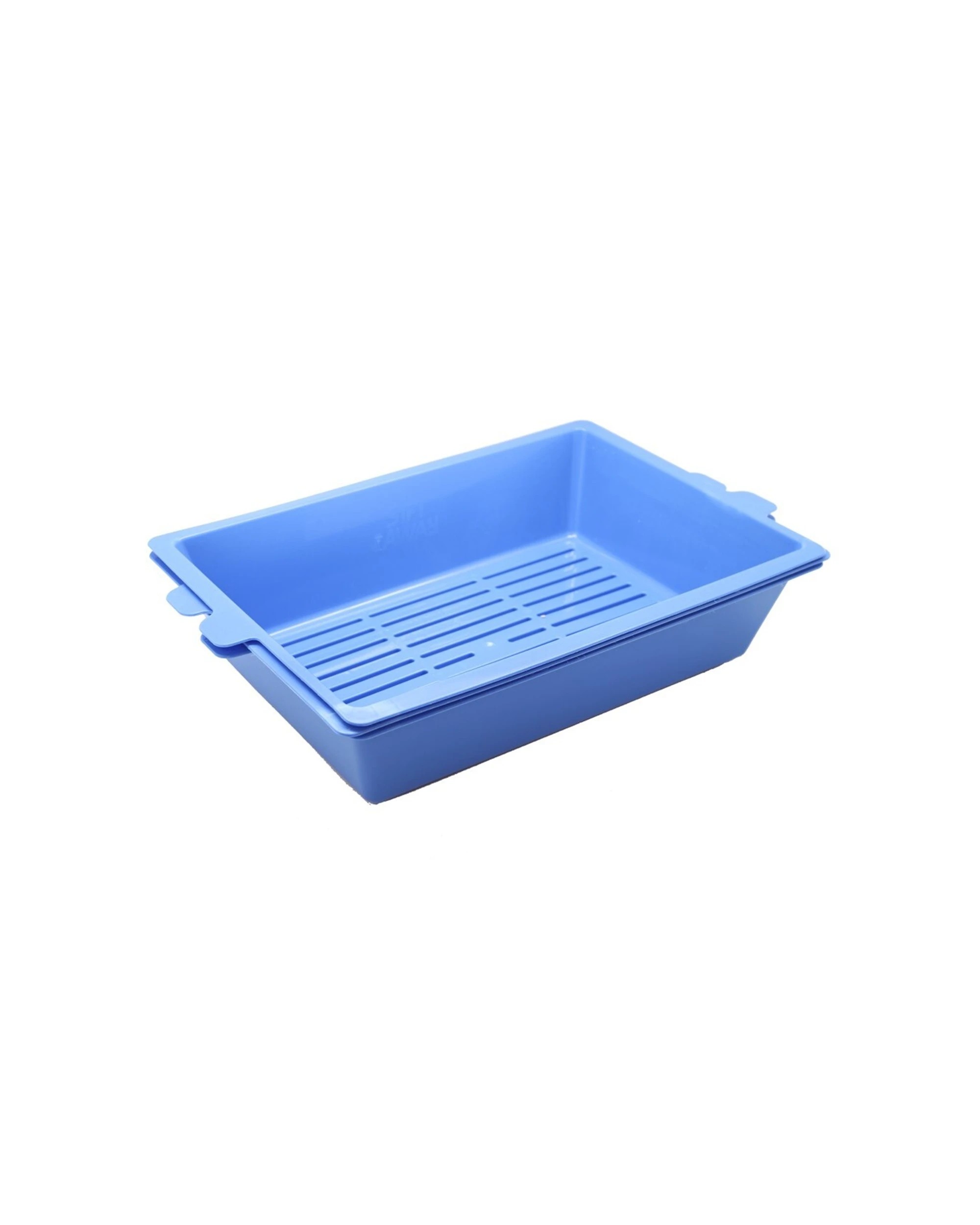 1 Paws And Claws 45cm Lift N Sift Cat Litter Tray Easy Waste Removal Container
 - Blue, 1 of 3