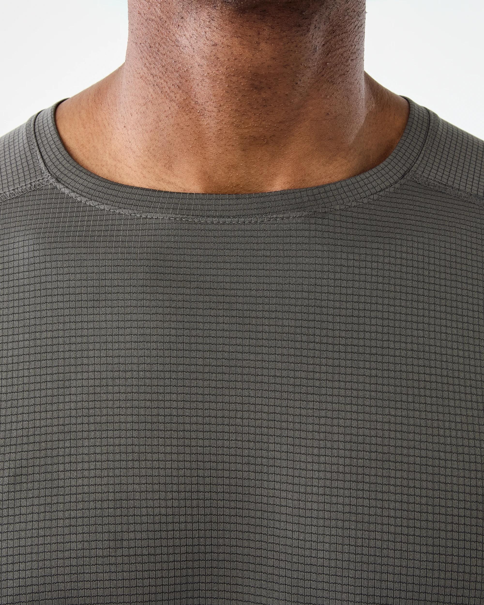 5 Active Mens Performance T-shirt Dgrey/blk, 5 of 7