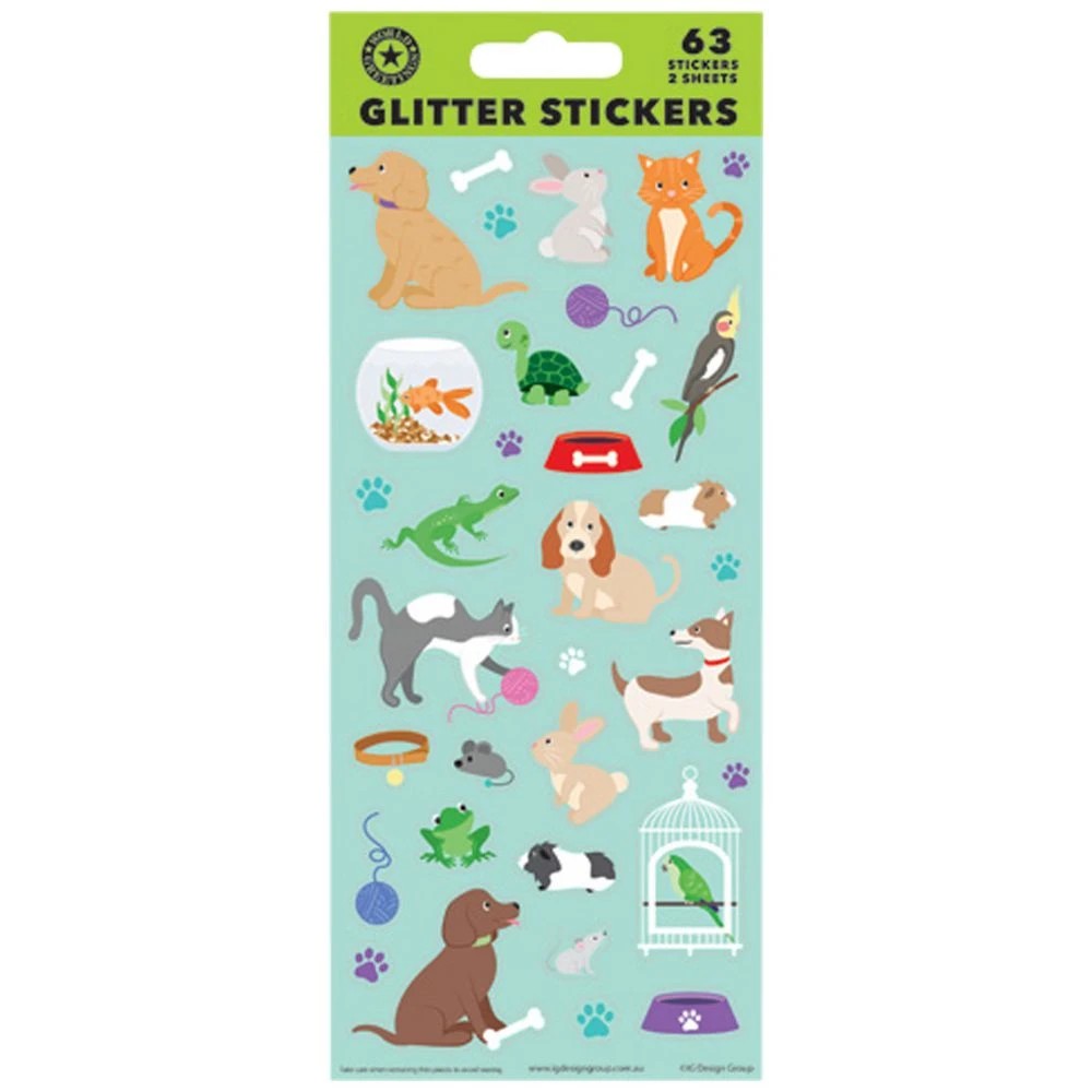 1 Artwrap FSC Sticker Sheets Pet Friends, 1 of 1