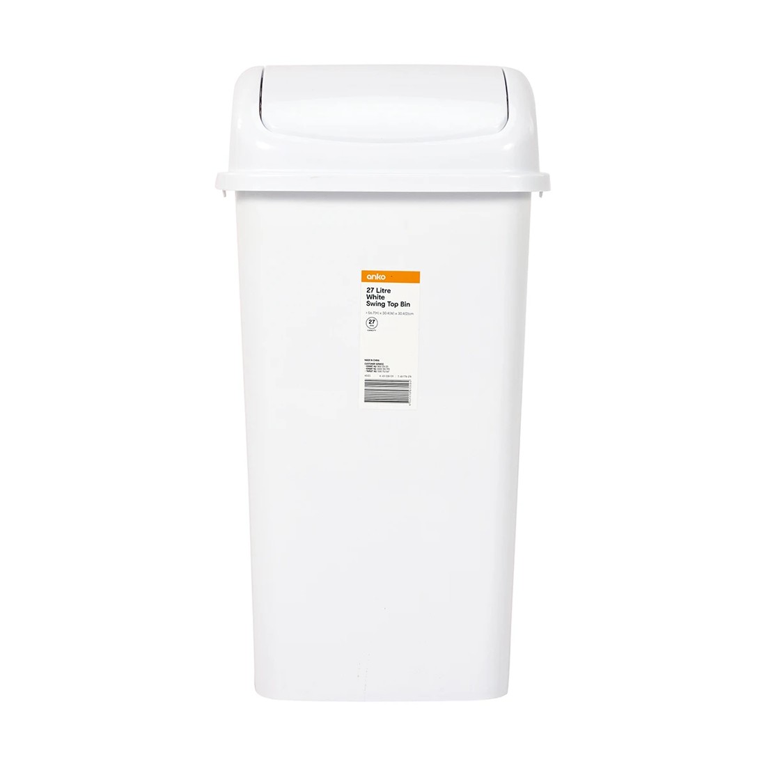 7 27L Swing Top Bin - White, 7 of 7