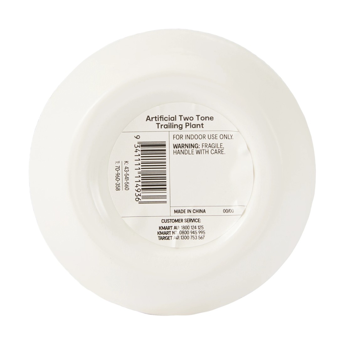 3 Artificial Two Tone Trailing Plant, 3 of 3