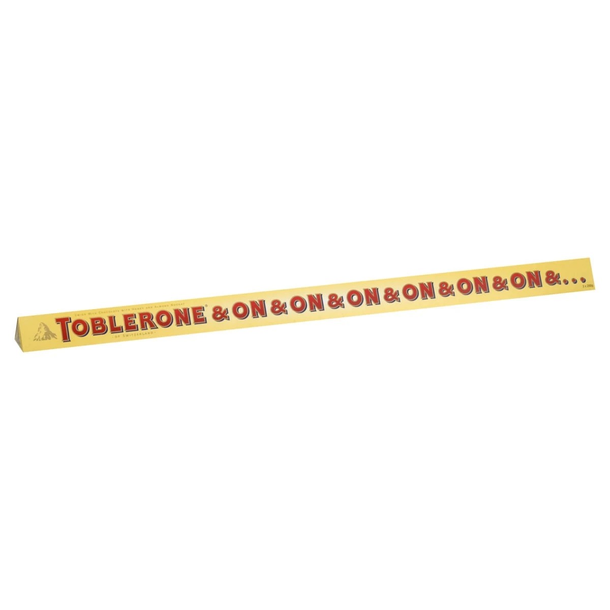 1 Toblerone On & On 600g, 1 of 3