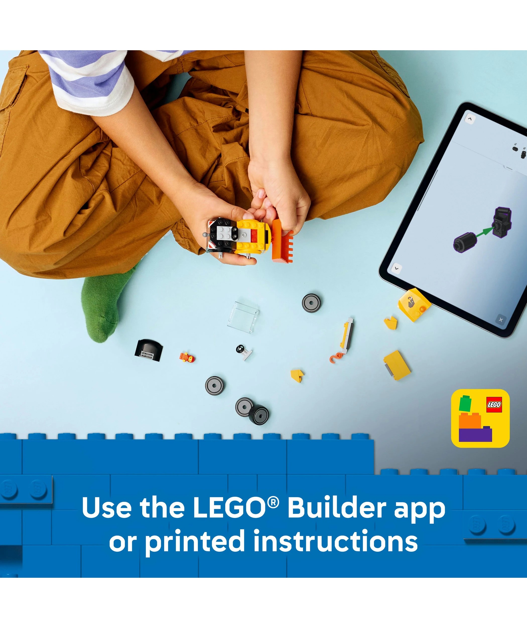 7 LEGO City Rides Construction Loader 60483, 7 of 10