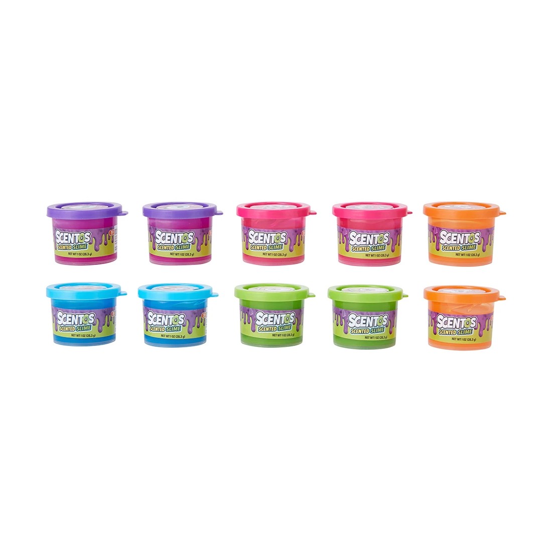 4 10 Pack Scentos Scented Slime, 4 of 6