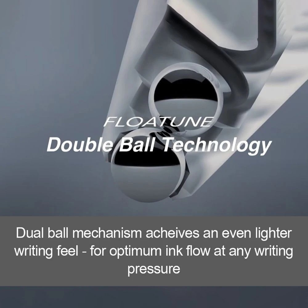 4 Pentel Floatune 0.8mm Capped Rollerball Pen Assorted 4 Pack, 4 of 6