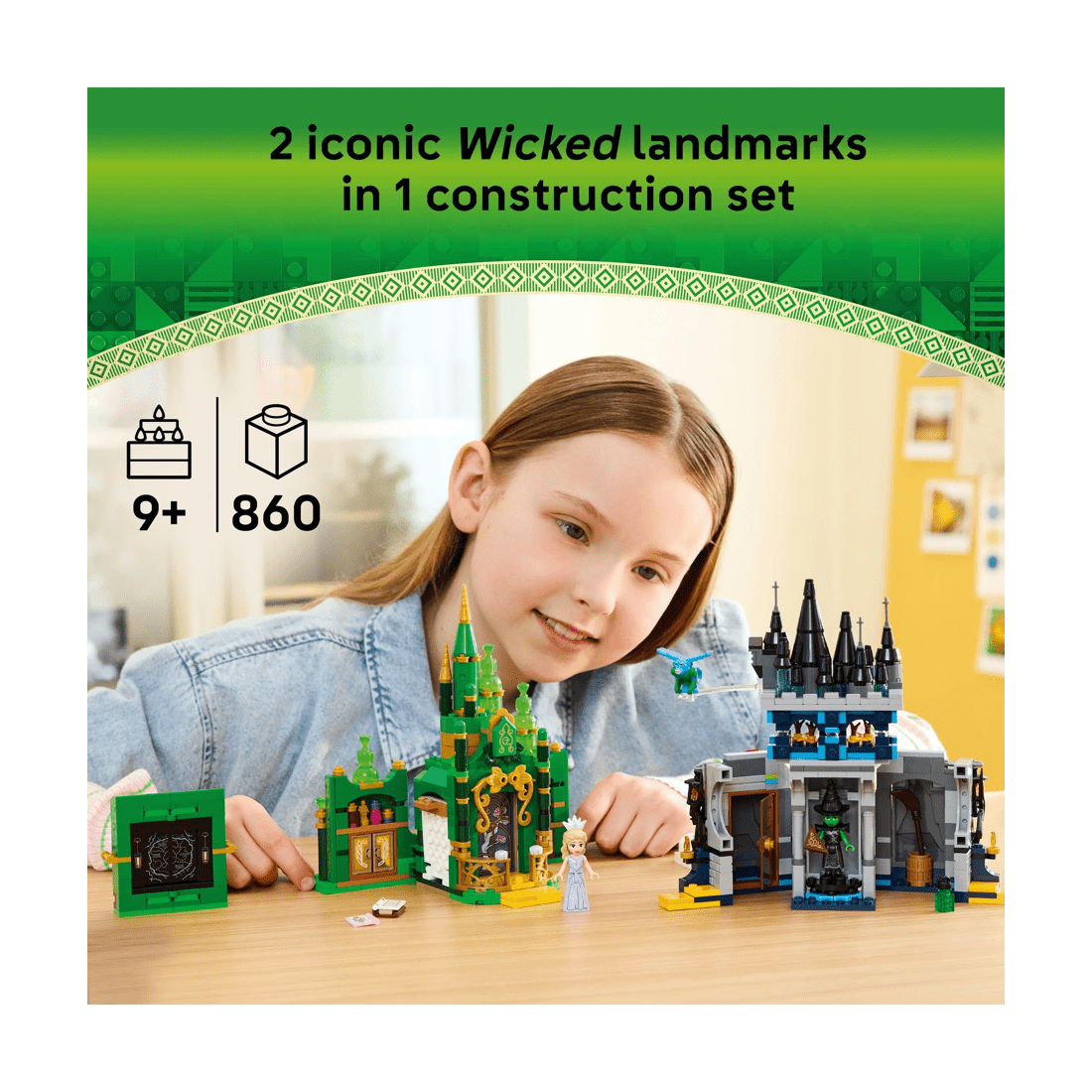 3 LEGO Wicked Emerald City & Kiamo Ko Castle 75689, 3 of 10