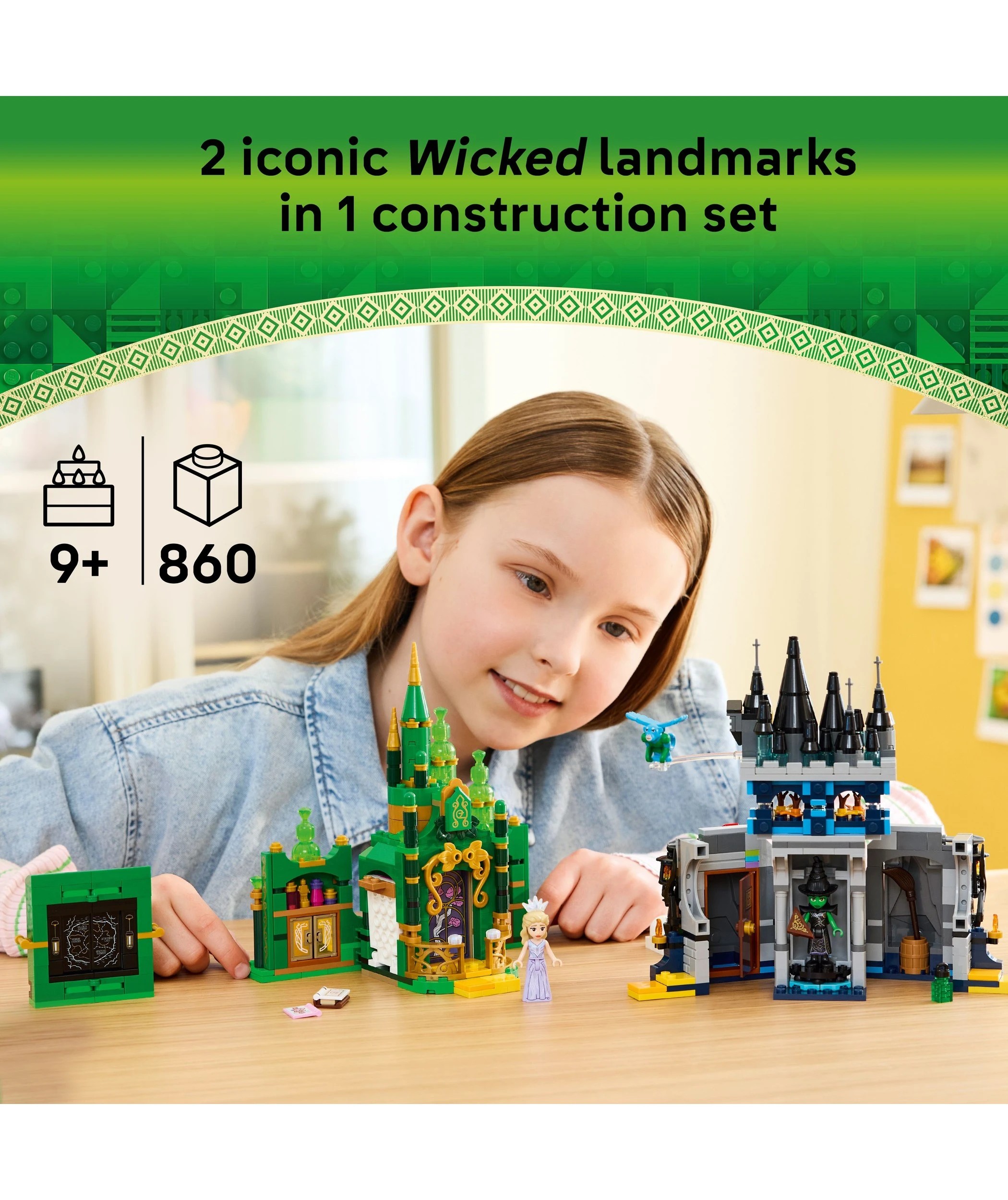 3 LEGO Wicked Emerald City & Kiamo Ko Castle 75689, 3 of 10