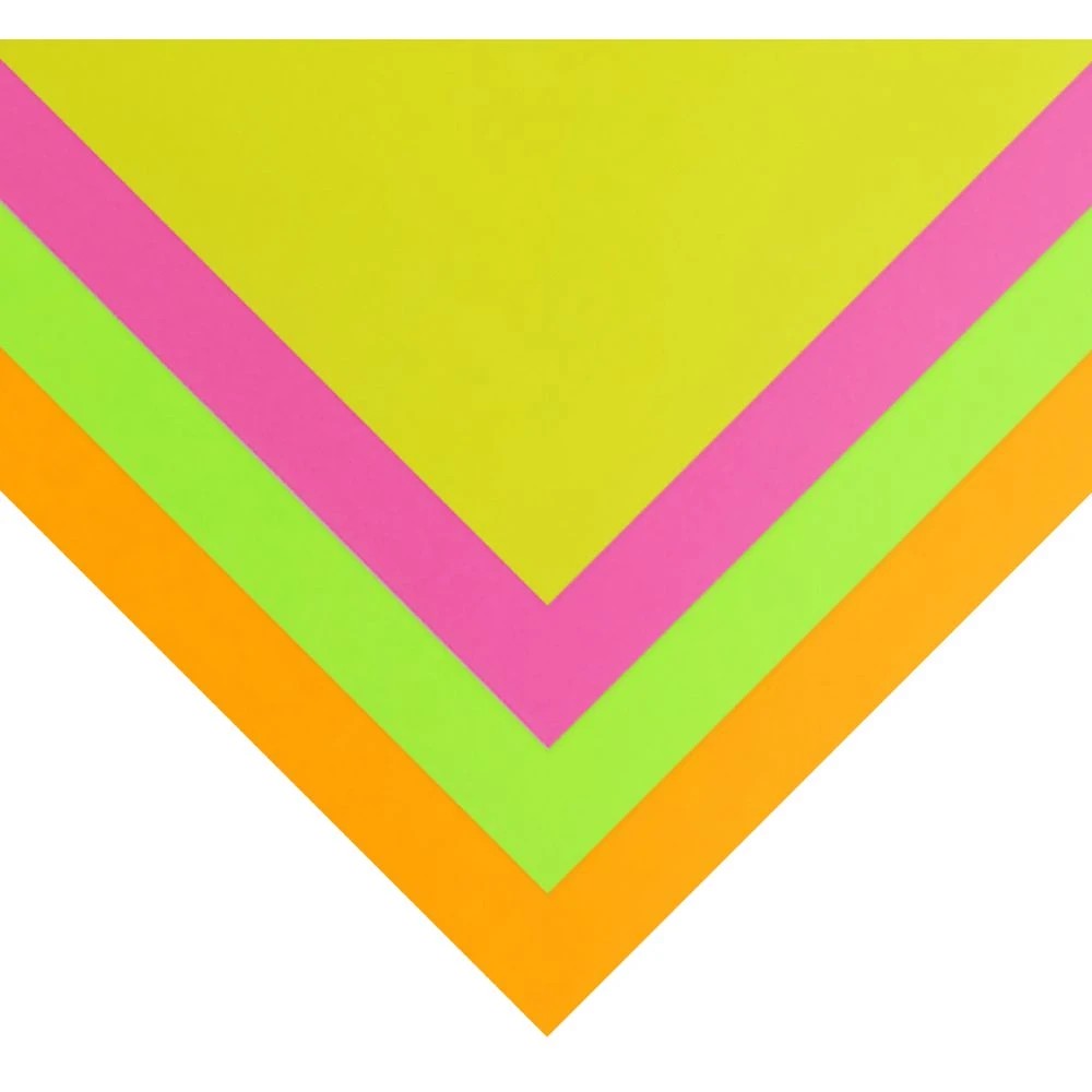 2 Quill A4 80gsm Paper Fluoro Assorted 25 Pack, 2 of 2