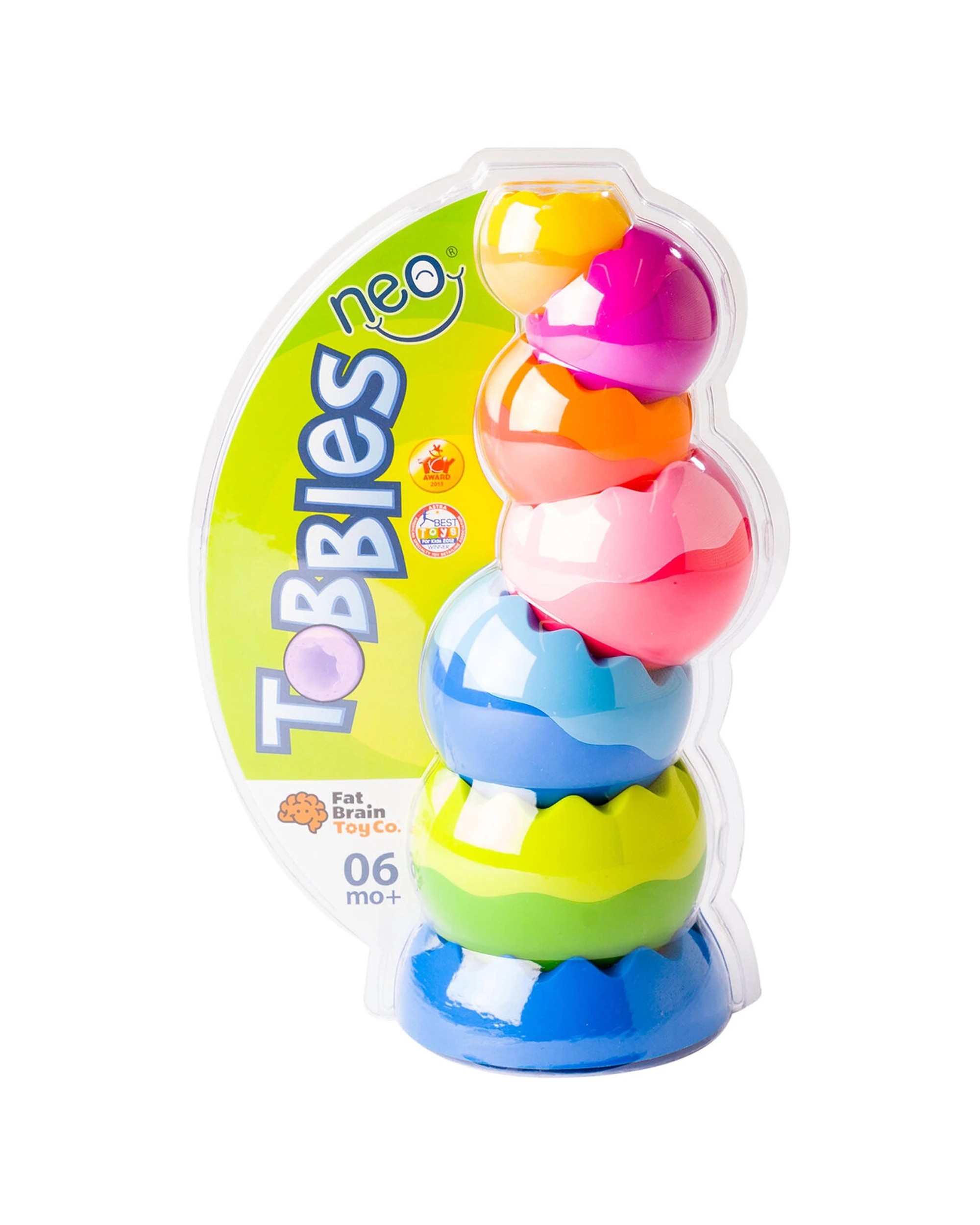 2 Fat Brain Toy Co Tobbles Neo Stacking Toy Weighted Sensory Play - Multi, 2 of 8