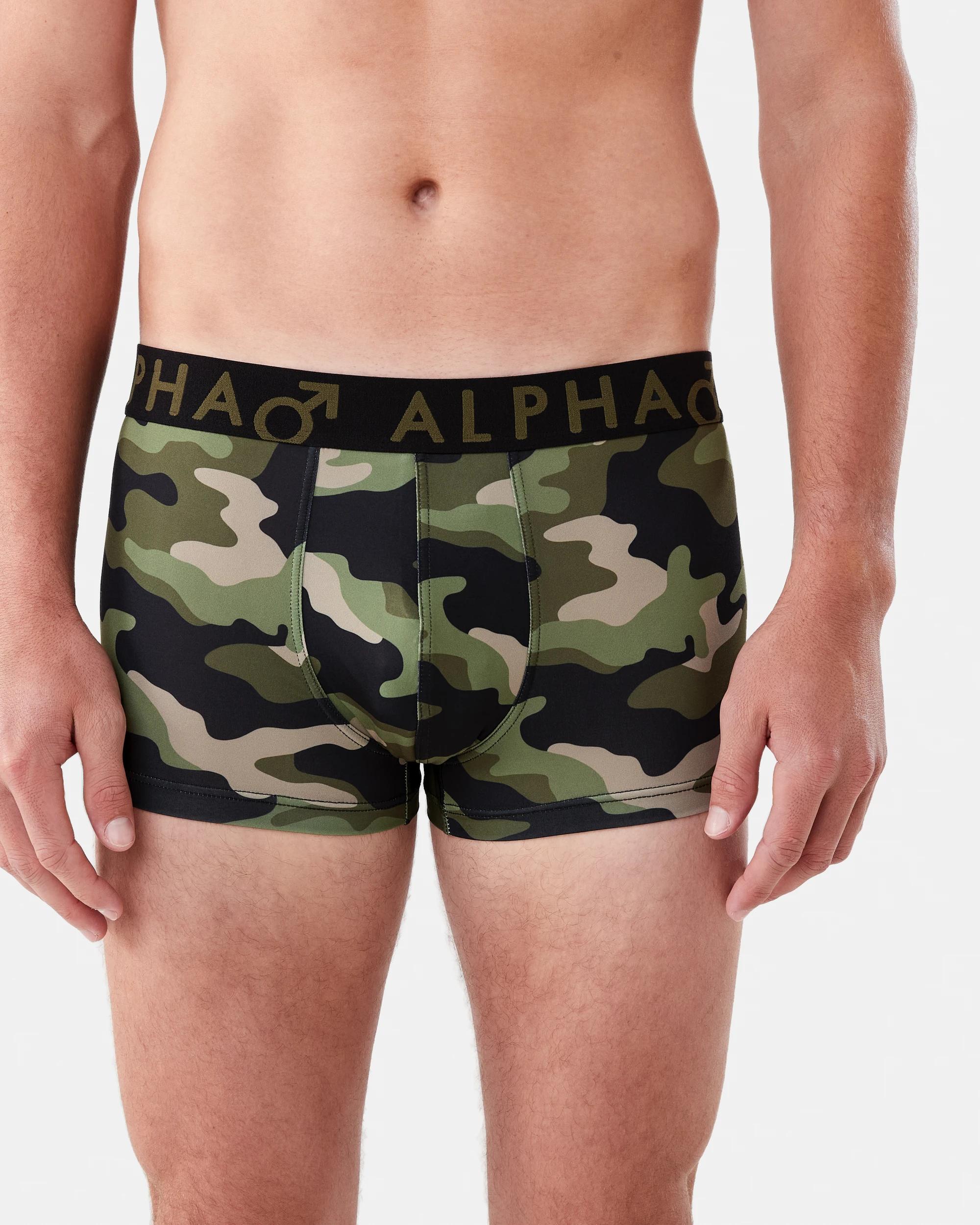 2 3 Pack Microfibre Trunks Camo Shade, 2 of 7