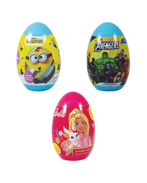 Jumbo Egg 60g - Assorted