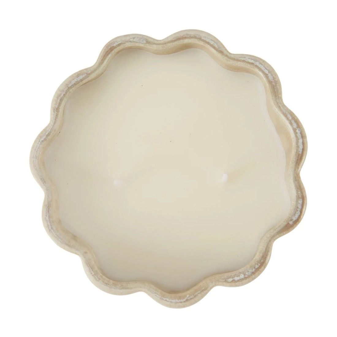 2 Wave Edge Ceramic Candle, 2 of 3