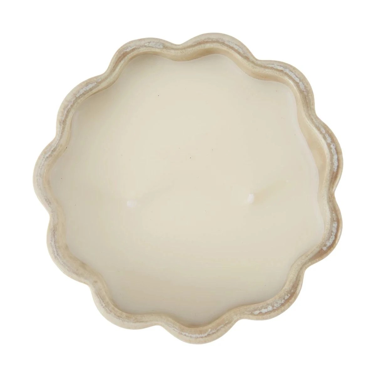 2 Wave Edge Ceramic Candle, 2 of 3