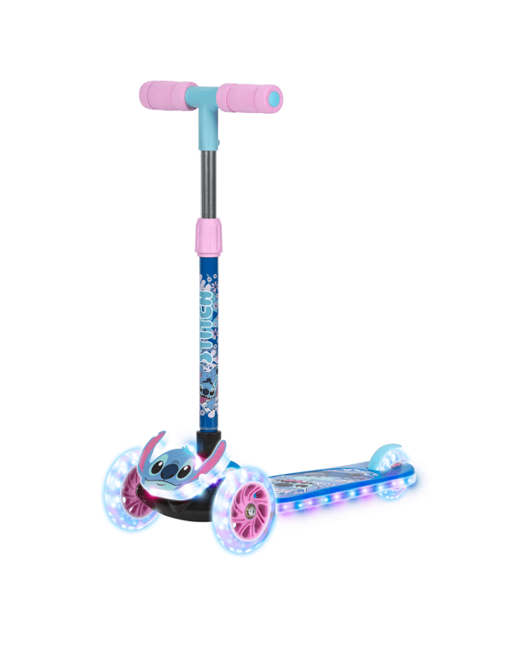 Disney Stitch Light & Sound Tri Scooter