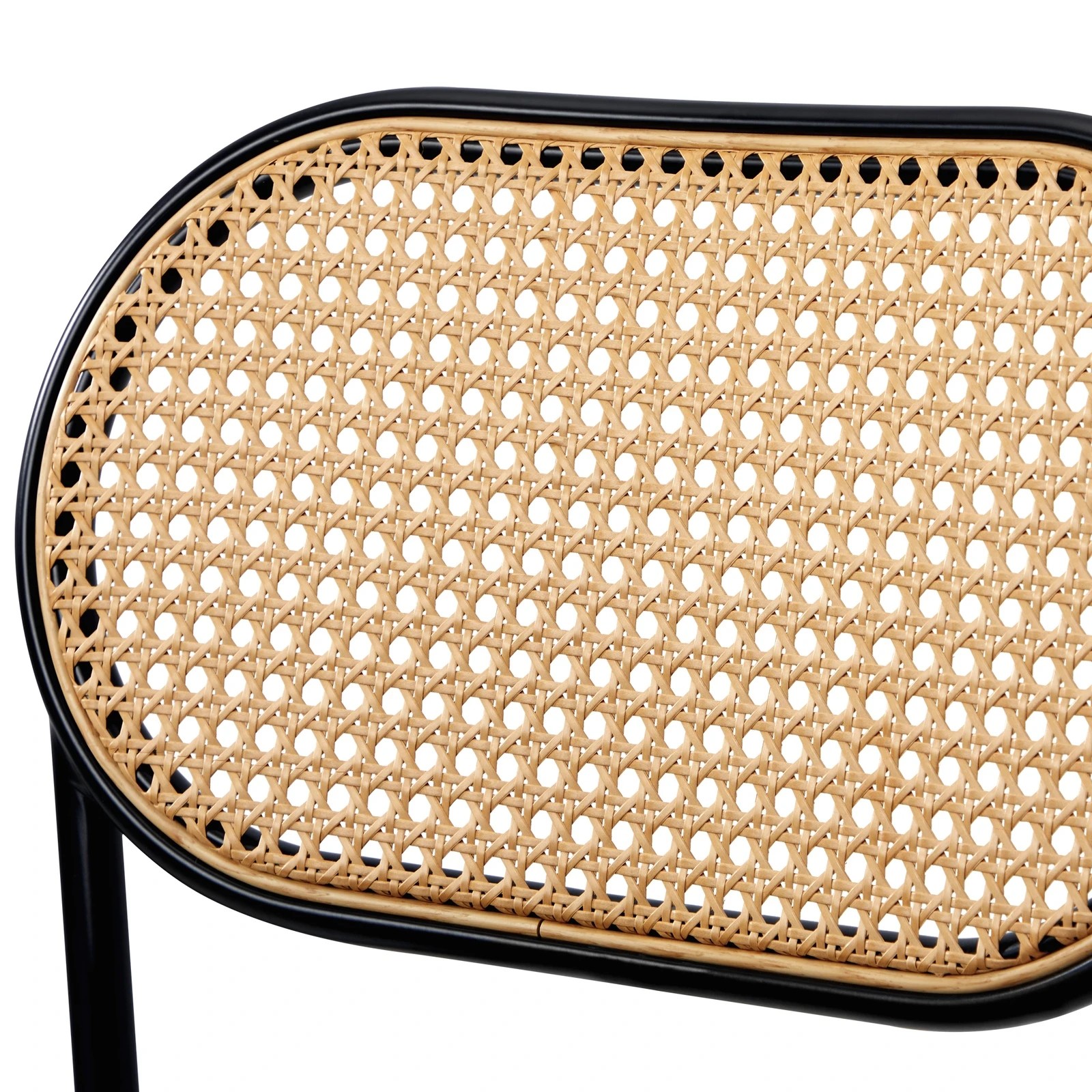 8 Oikiture 2pcs Dining Chair Accent Chairs Rattan Furniture Pu Leather
 - Black, 8 of 10