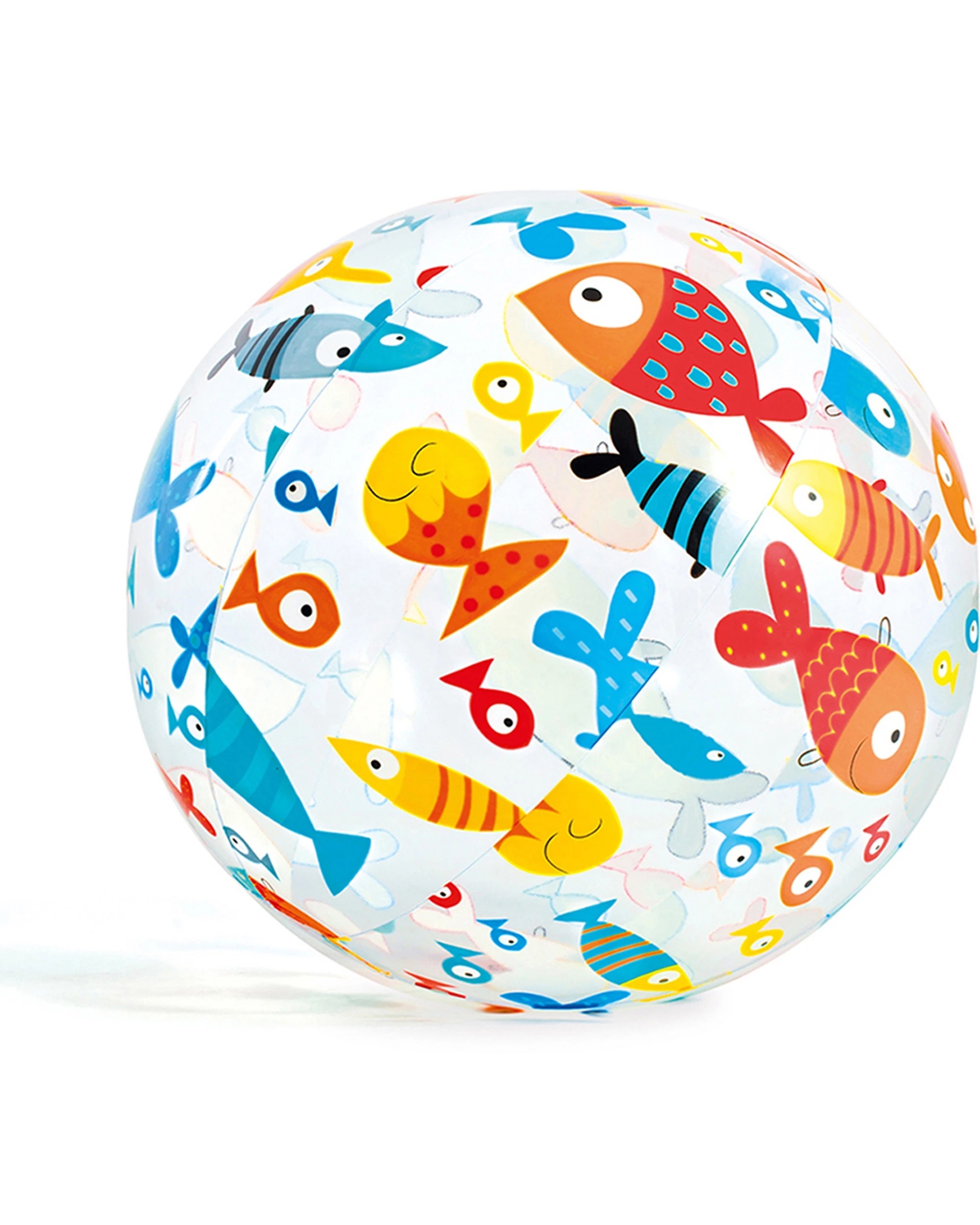 2 Intex 2PK Lively Print Balls Kids pool Toys 3Y+ - Assorted, 2 of 8