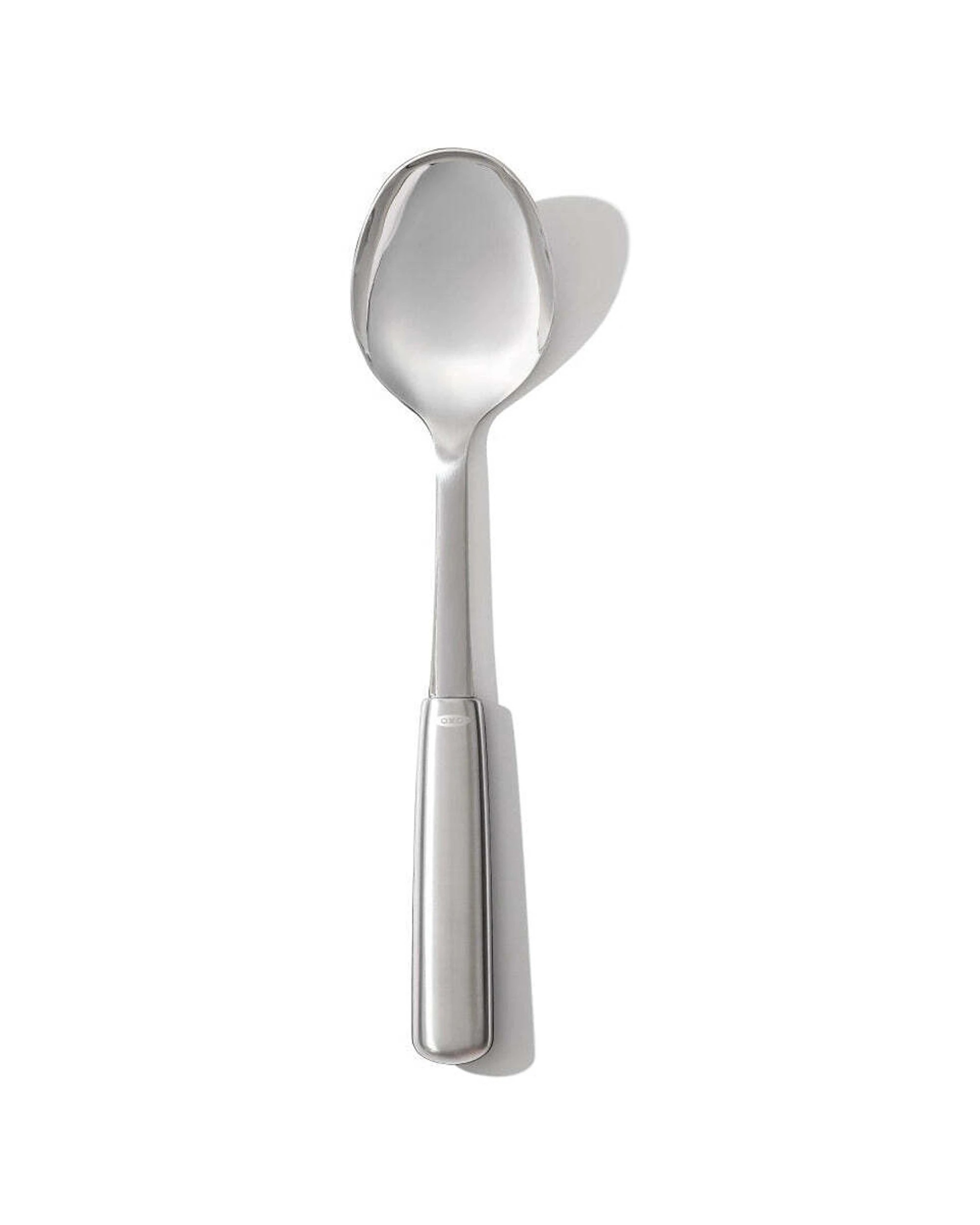 3 Oxo Cooking Spoon 31.2cm Stainless Steel Utensil With Ergonomic Handle - Silver, 3 of 3